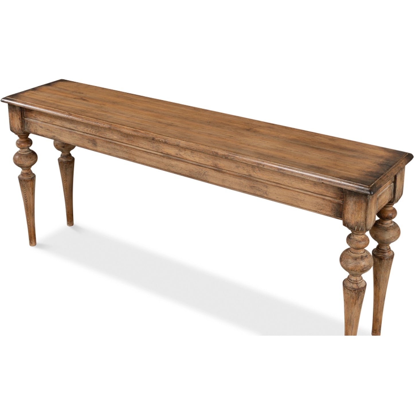 006 SI-1998320 | Additional Silo | Hudson Console by Sarreid Ltd.. Made from pine in a traditional style.