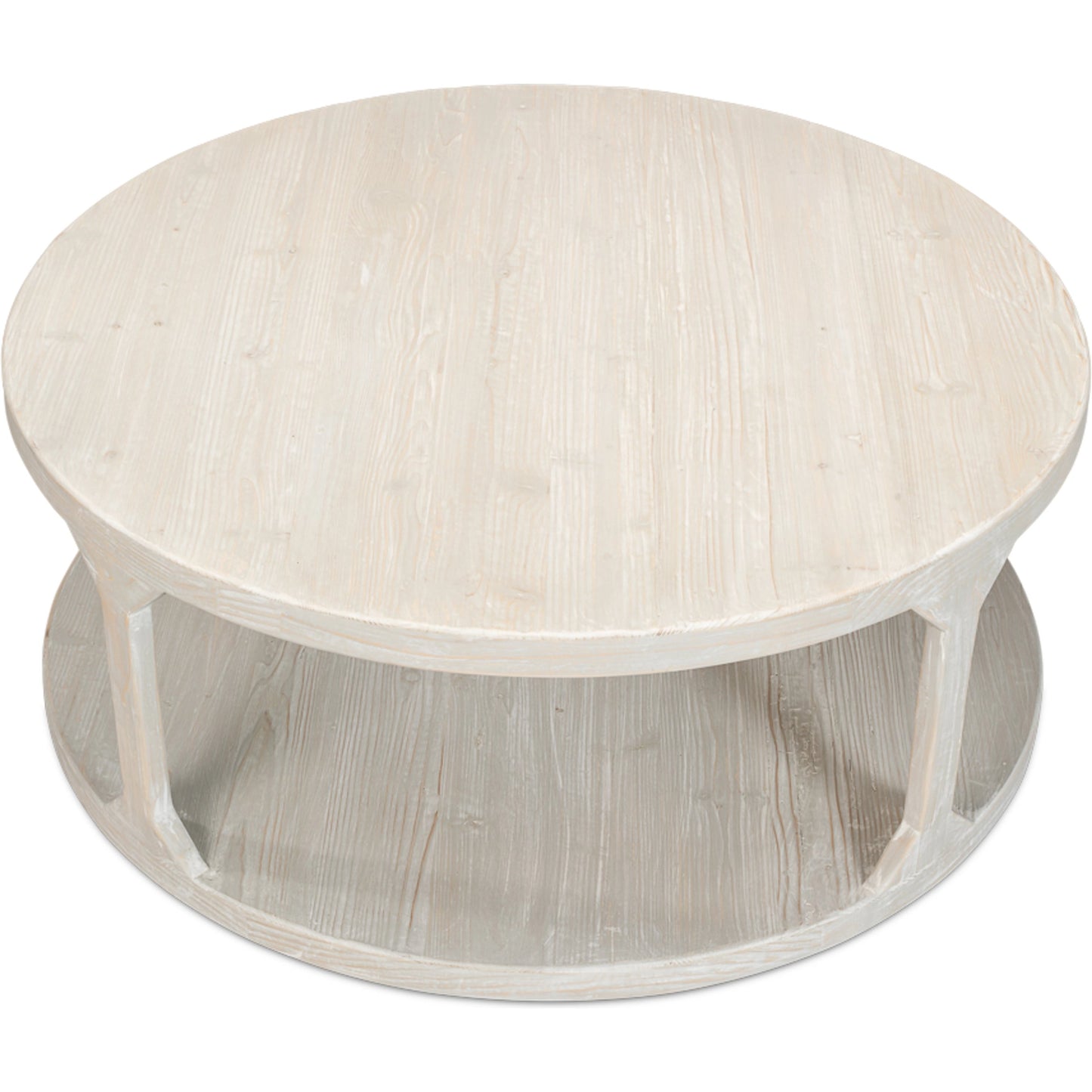 010 SI-1998376 | Additional Silo | Devon Coffee Table by Sarreid Ltd. in grey thorne. Made from pine in a modern style.