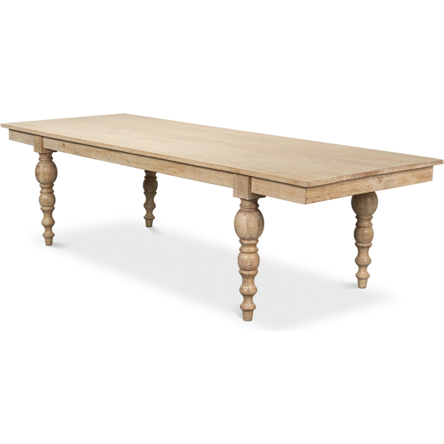 004 SI-1998513 | Additional Silo | Jocelyn Rectangle Dining Table by Sarreid Ltd. in sienna. Made from mango wood in a traditional style.