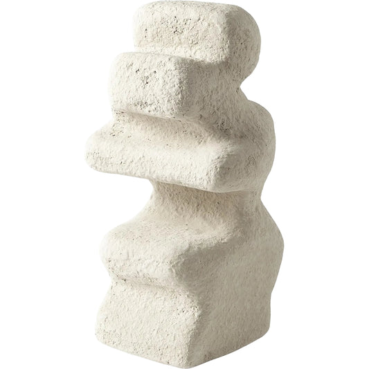 Mouren Sculpture by Global Views in white. Made from cement in a eclectic & global style.