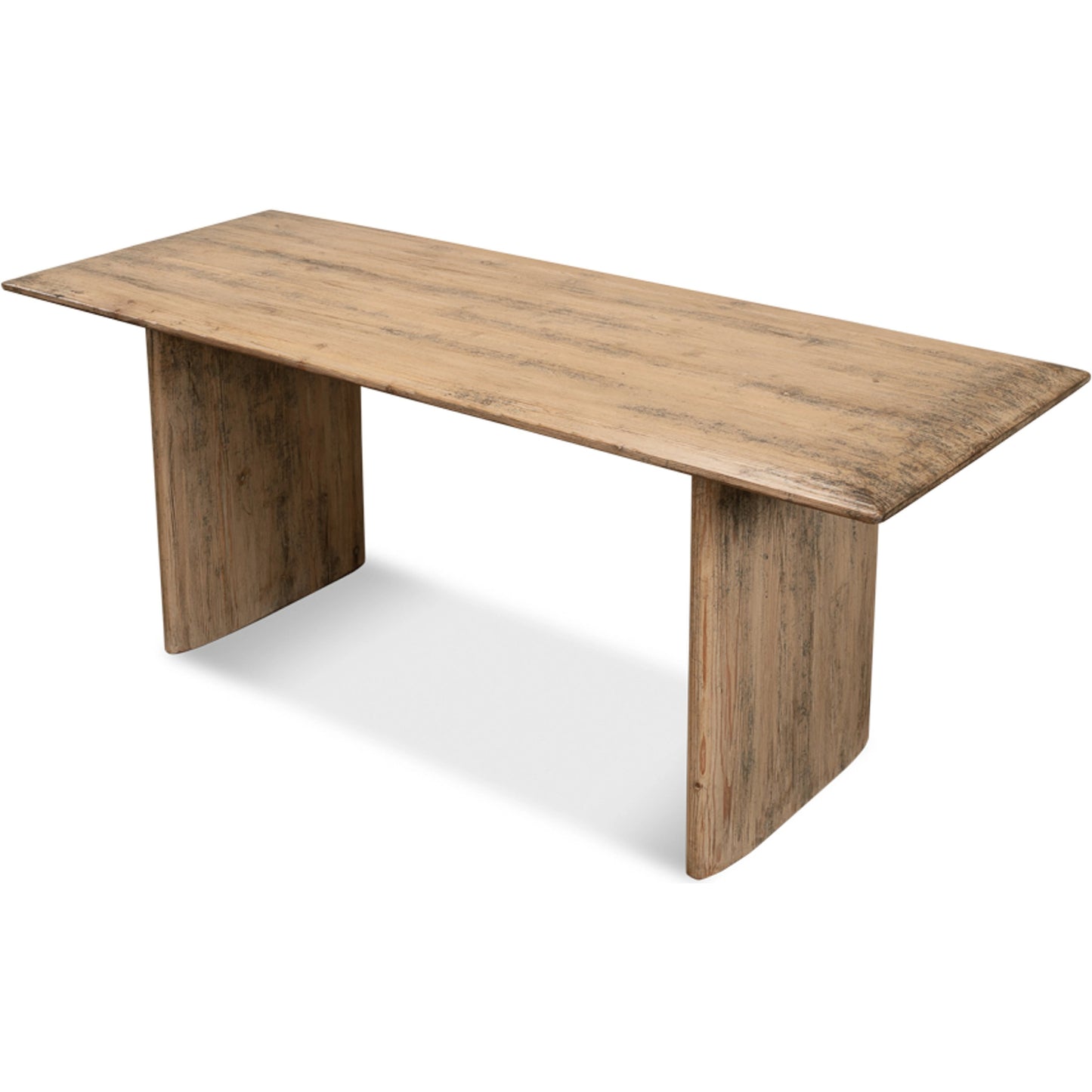 005 SI-1998543 | Additional Silo | Andre Dining Table by Sarreid Ltd.. Made from reclaimed pine in a modern style.