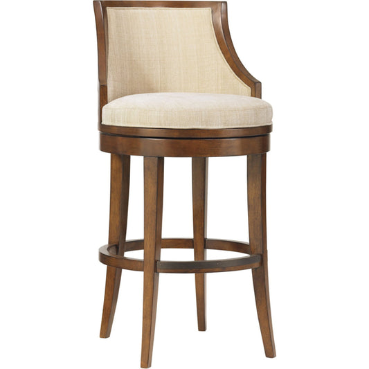 Cabana Swivel Bar Stool by Tommy Bahama Home. Made from unique in a transitional style.
