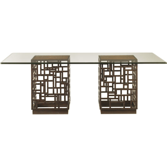 001 SR-836454 | Primary Silo | South Sea Dining Table by Tommy Bahama Home. Made from unique in a modern style.