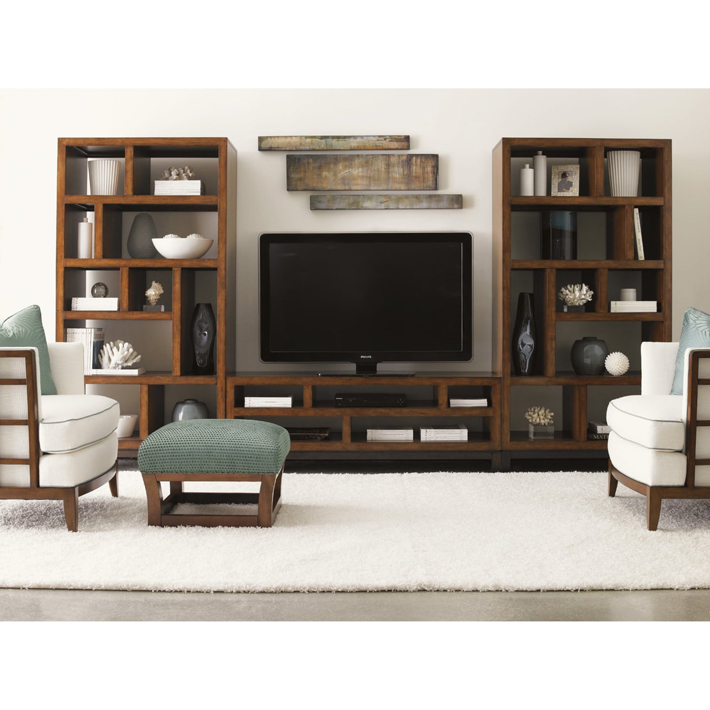 003 SR-836316 | Lifestyle | Pacifica Media Console by Tommy Bahama Home. Made from unique in a modern style.