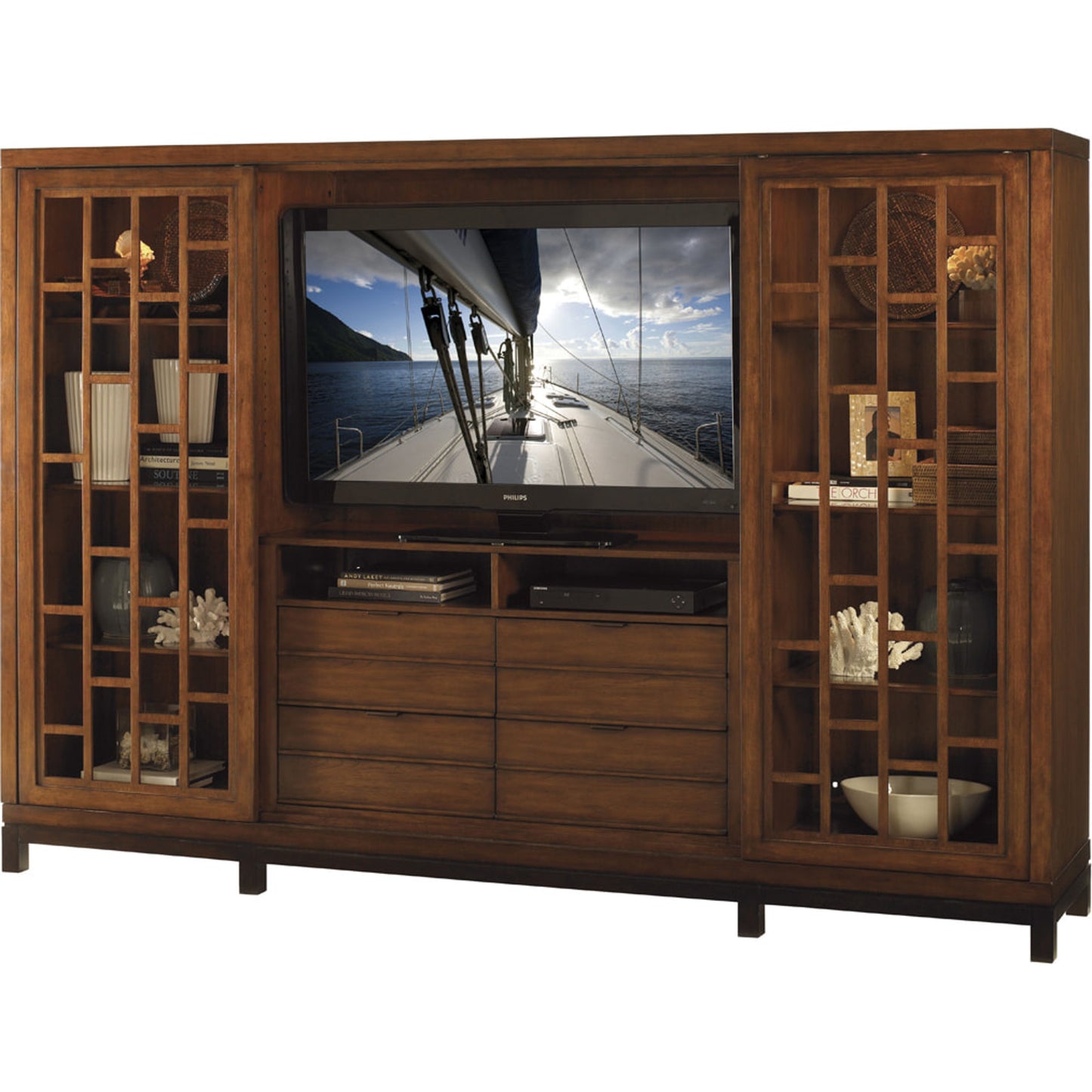 002 SR-836348 | Additional Silo | Point Break Entertainment Chest by Tommy Bahama Home. Made from unique in a eclectic & global style.