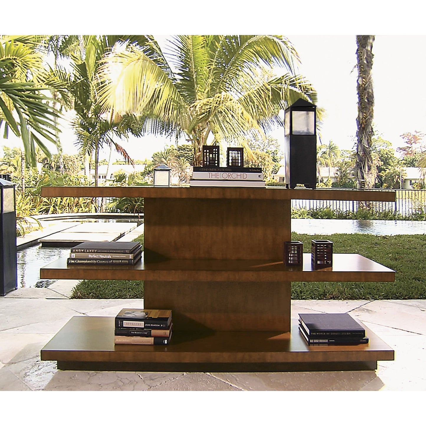 005 SR-836204 | Lifestyle | Lagoon Sofa Table by Tommy Bahama Home. Made from unique in a modern style.