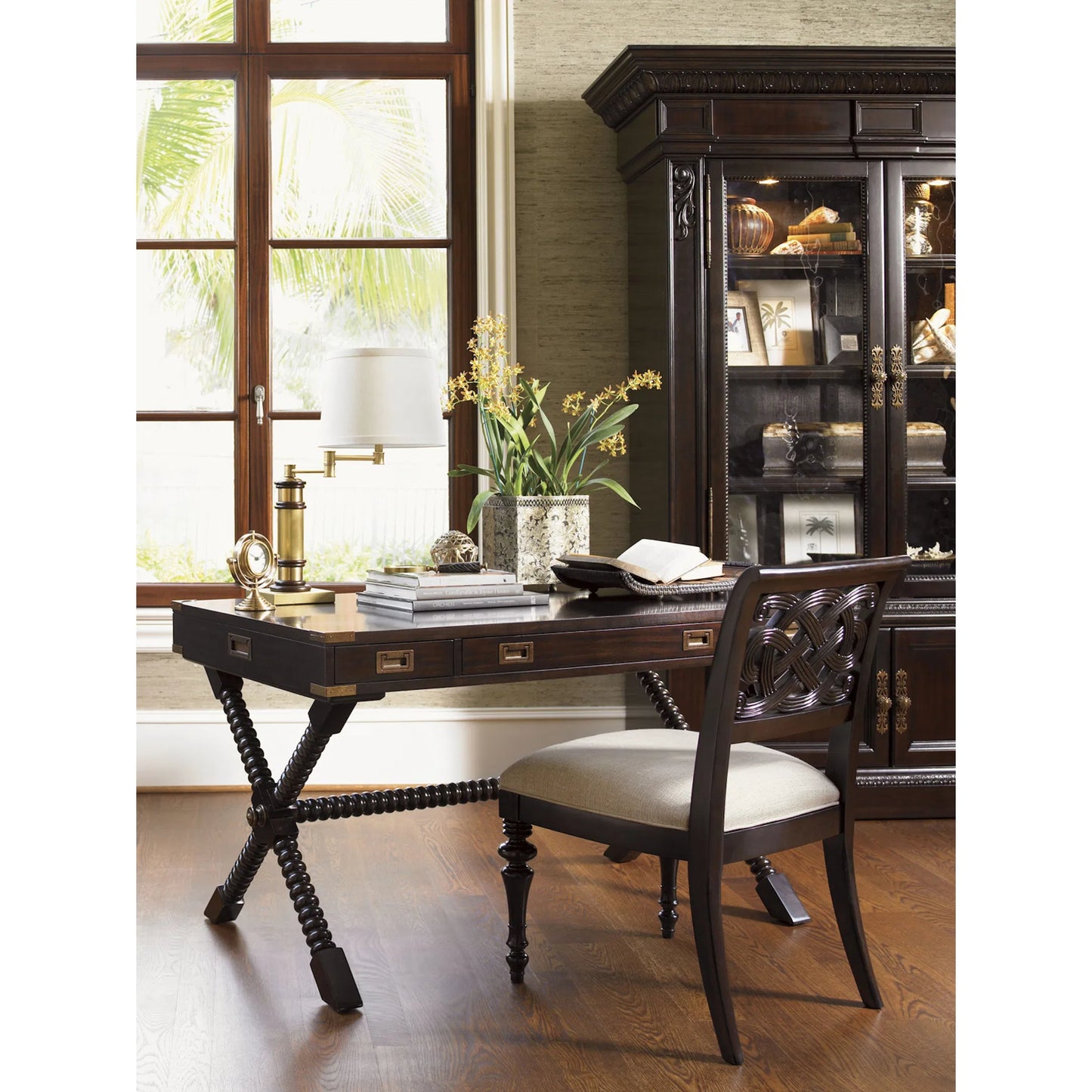 004 SI-2371277 | Lifestyle | Molokai Side Chair by Tommy Bahama Home in kona. Made from unique in a unique style.