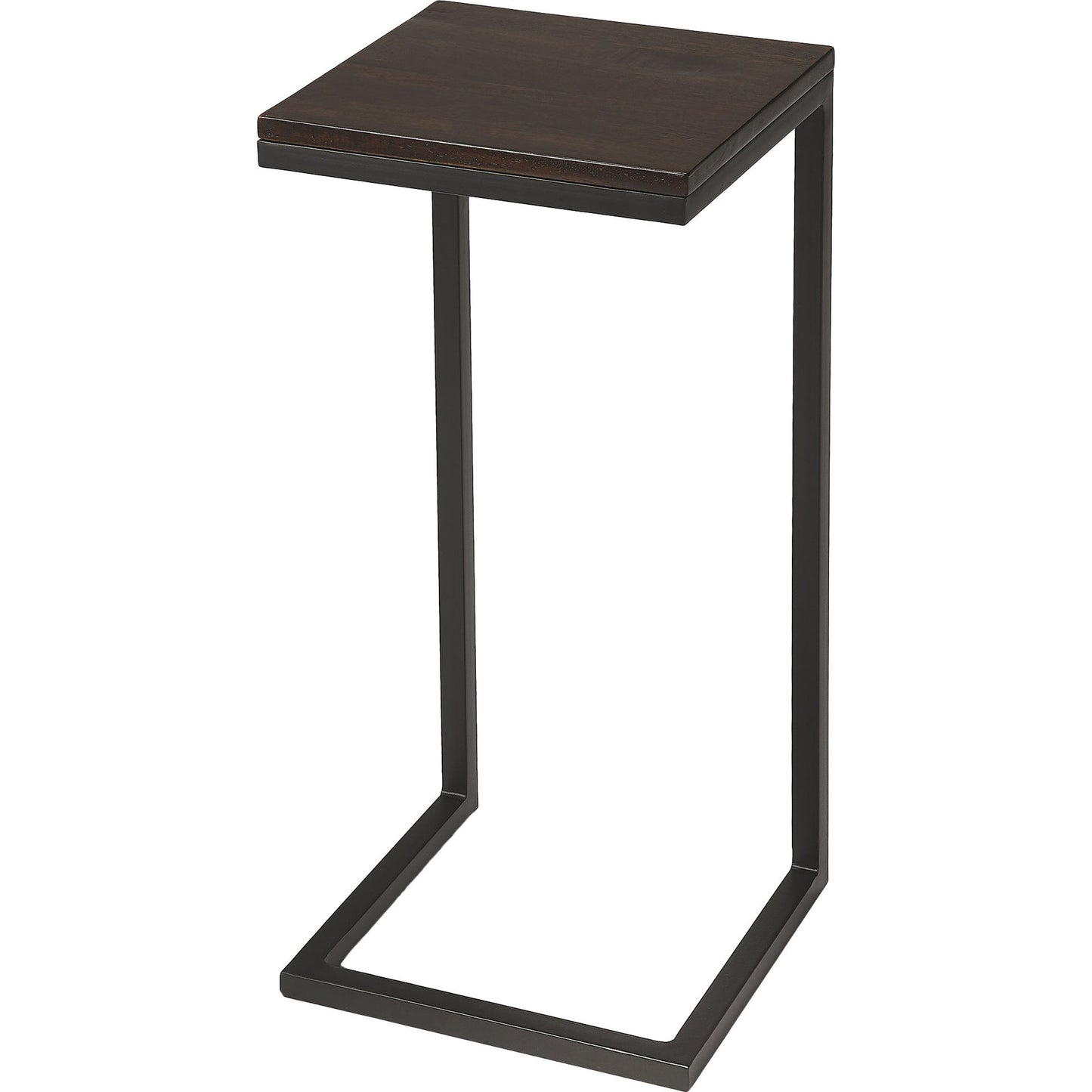 001 SR-770473 | Additional Silo | Kilmer Accent Table by Butler Specialty Company in dark brown and coffee. Made from mango wood, iron in a modern style.