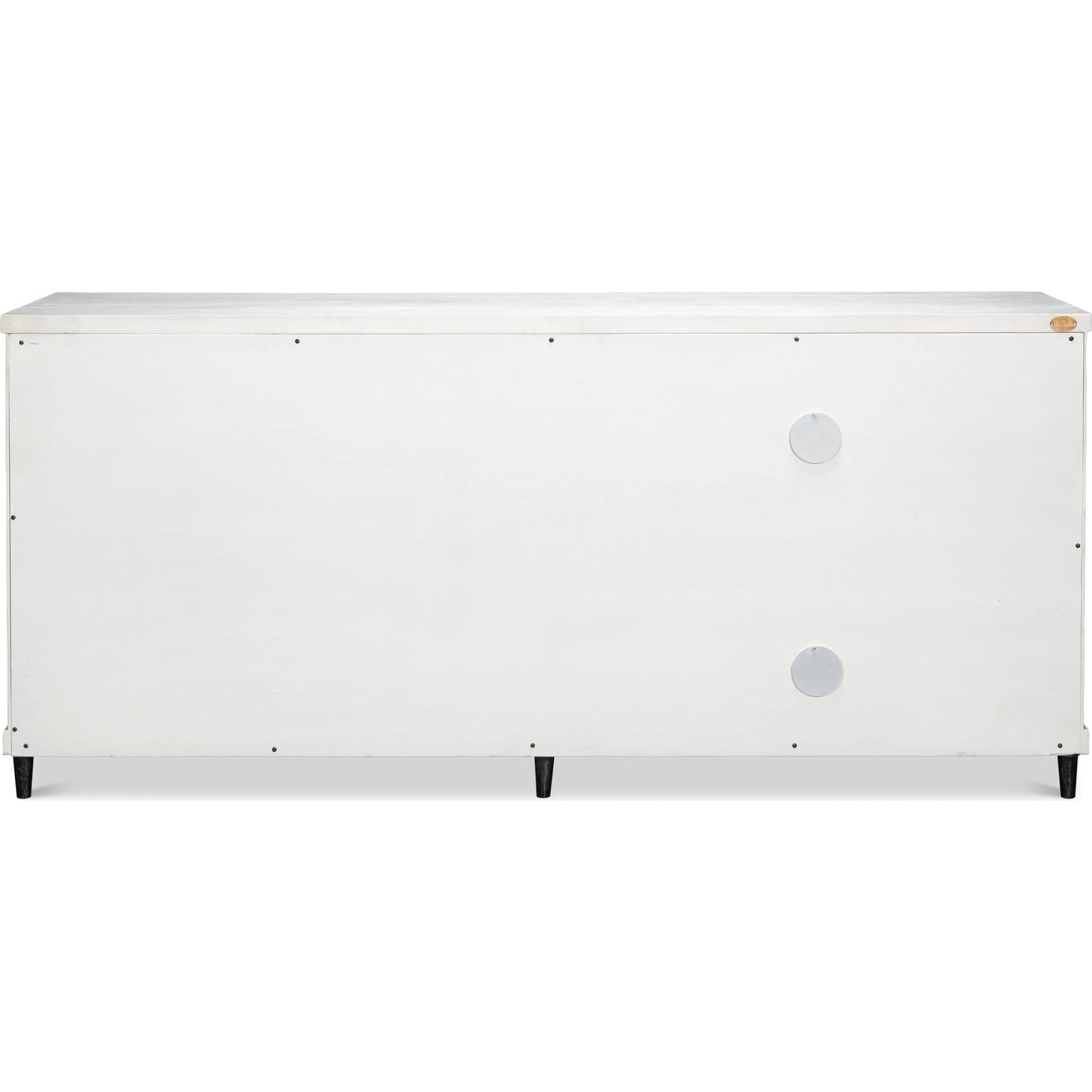 011 SI-2238497 | Additional Silo | Elegance Credenza by Sarreid Ltd. in elegance white. Made from pine wood, iron in a unique style.