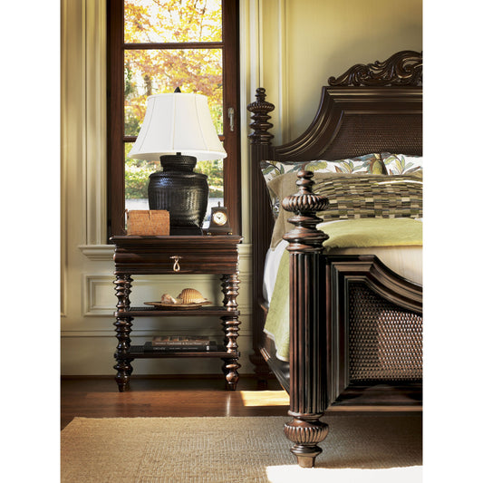 Haven Nightstand by Tommy Bahama Home. Made from unique in a traditional style.