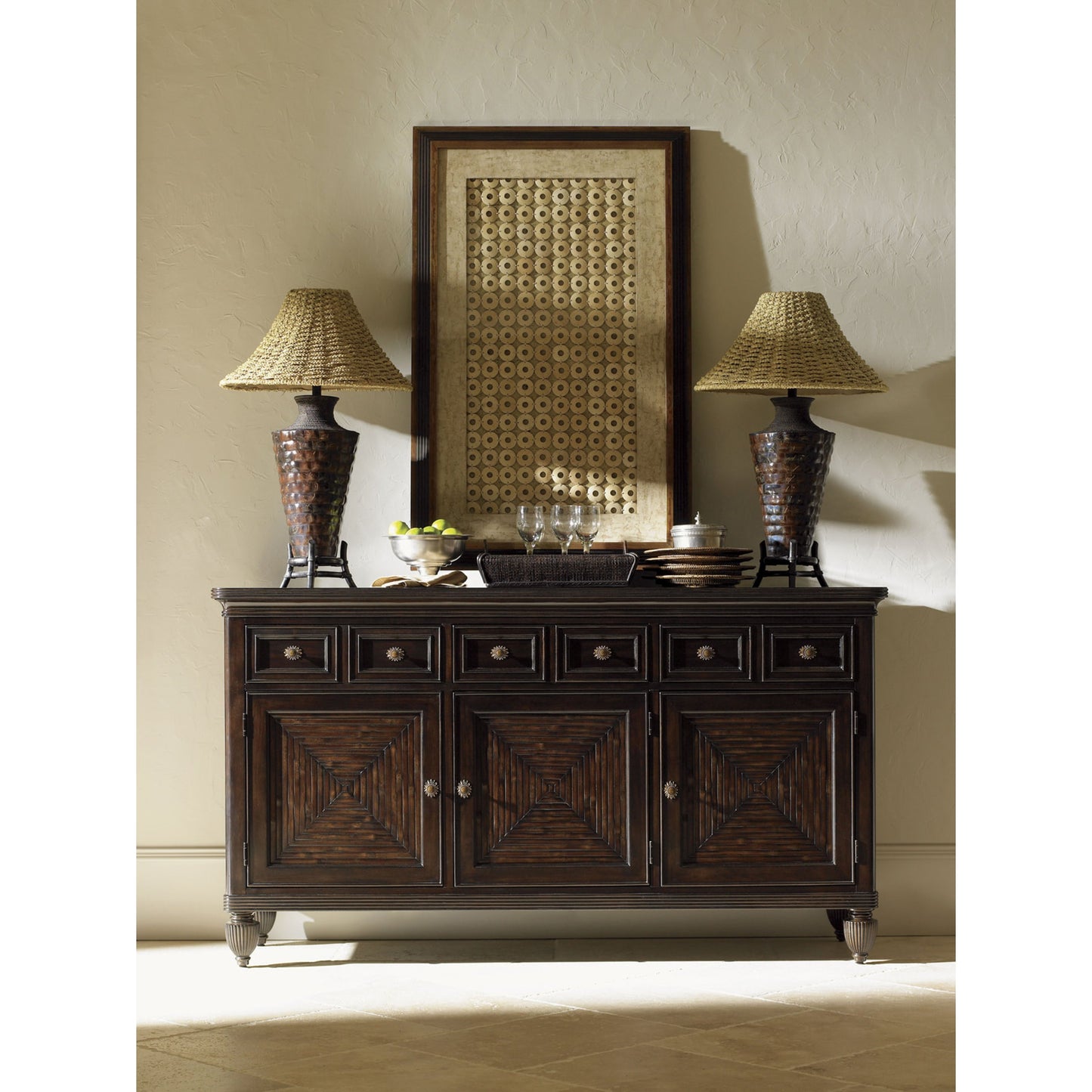 003 SR-836326 | Lifestyle | Palm Shores Buffet by Tommy Bahama Home. Made from unique in a traditional style.