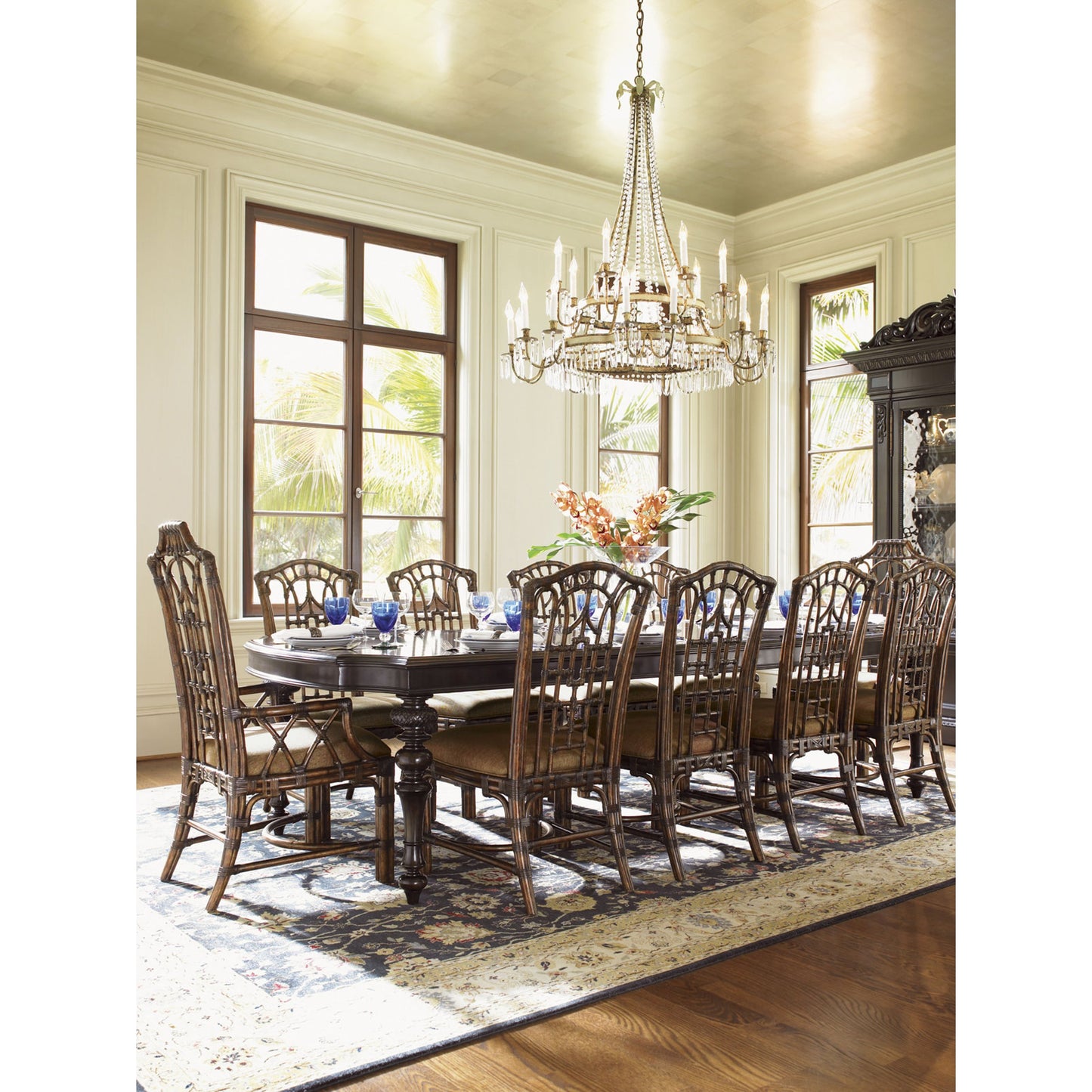 004 SR-836314 | Lifestyle | Pacific Rim Side Chair by Tommy Bahama Home. Made from unique in a coastal style.