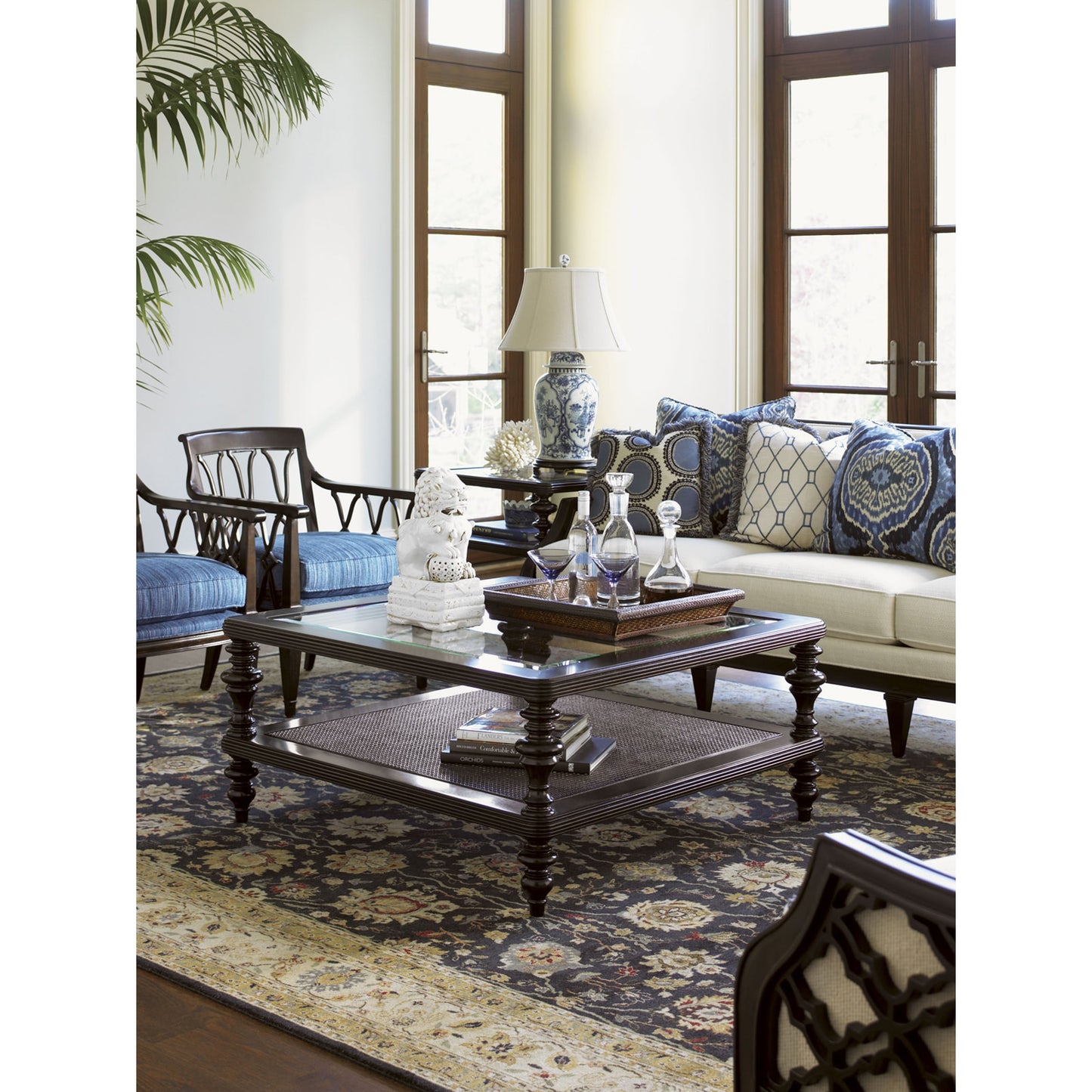 002 SR-836534 | Additional Silo | Tropic Cocktail Table by Tommy Bahama Home. Made from unique in a traditional style.