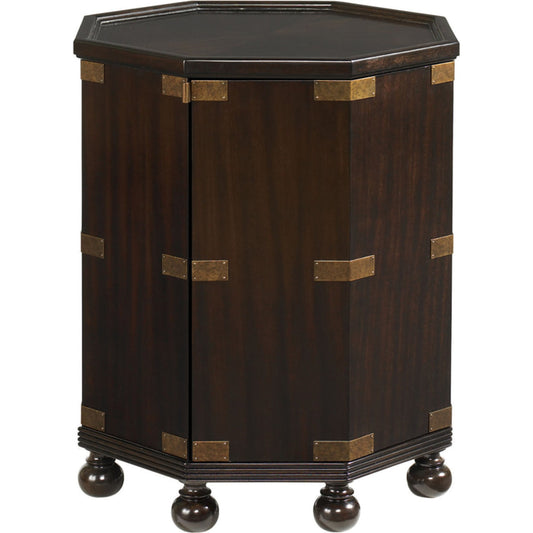 Pacific Campaign Accent Table by Tommy Bahama Home. Made from unique in a eclectic & global style.
