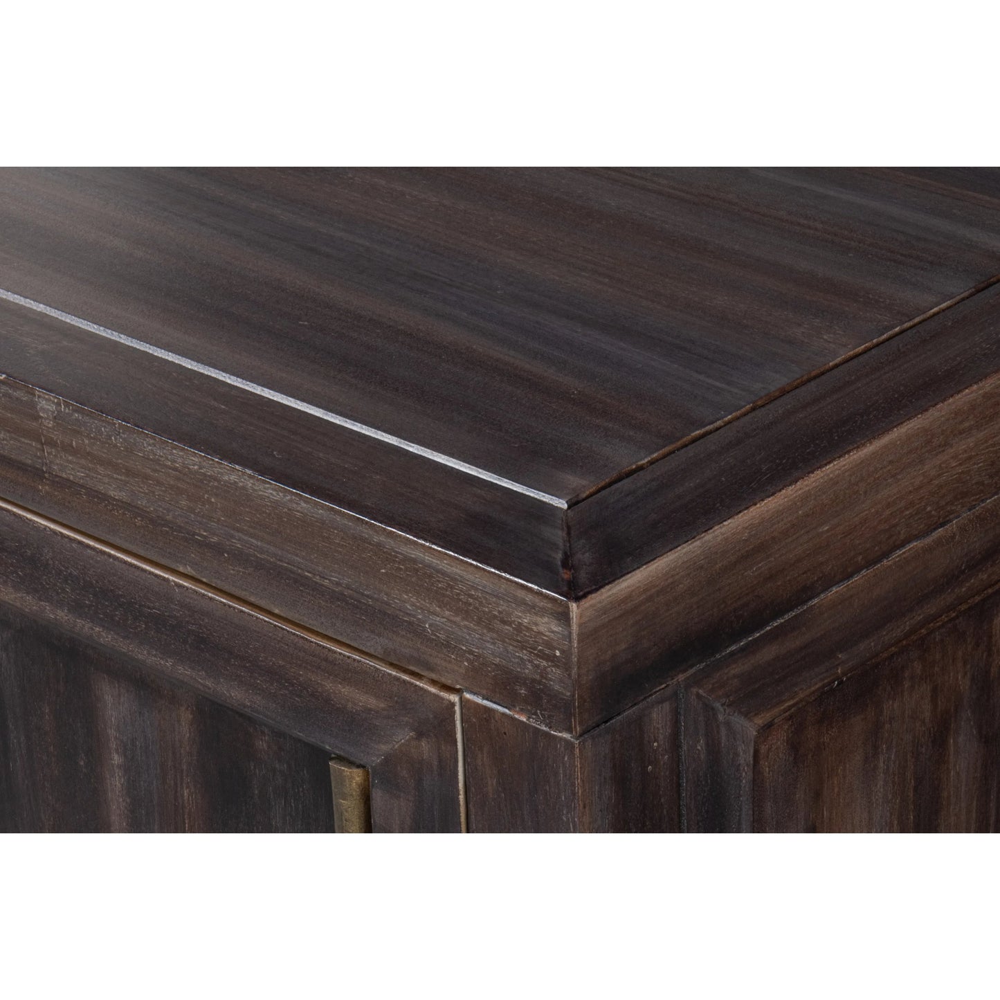 006 SI-2238501 | Additional Silo | Details Credenza by Sarreid Ltd. in bluemoon. Made from acacia wood in a unique style.