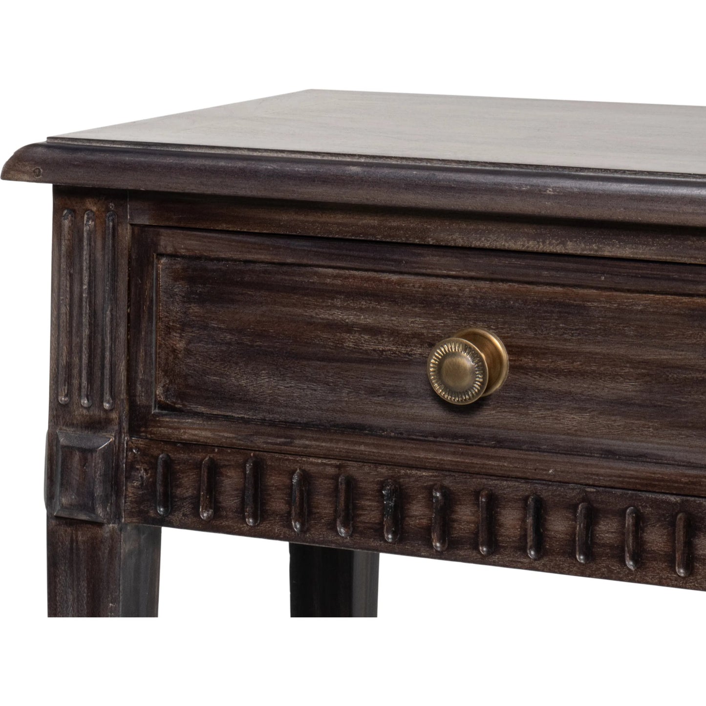 007 SI-2238502 | Additional Silo | Details Console Table by Sarreid Ltd. in bluemoon. Made from acacia wood in a unique style.