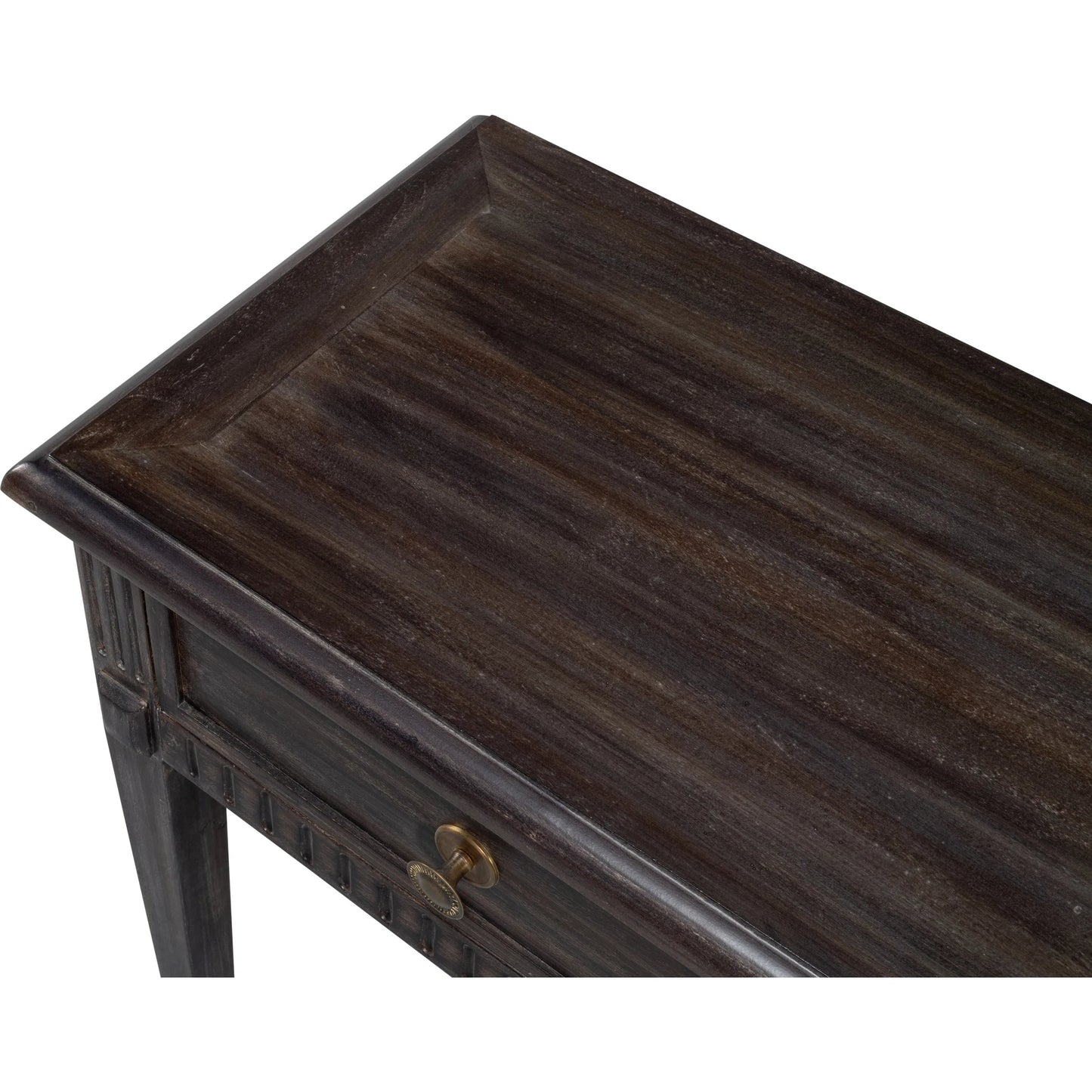 003 SI-2238502 | Additional Silo | Details Console Table by Sarreid Ltd. in bluemoon. Made from acacia wood in a unique style.