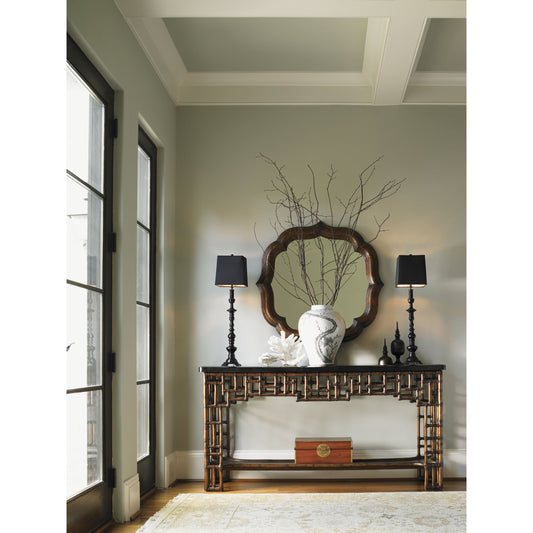 Lotus Blossom Mirror by Tommy Bahama Home. Made from unique in a transitional style.