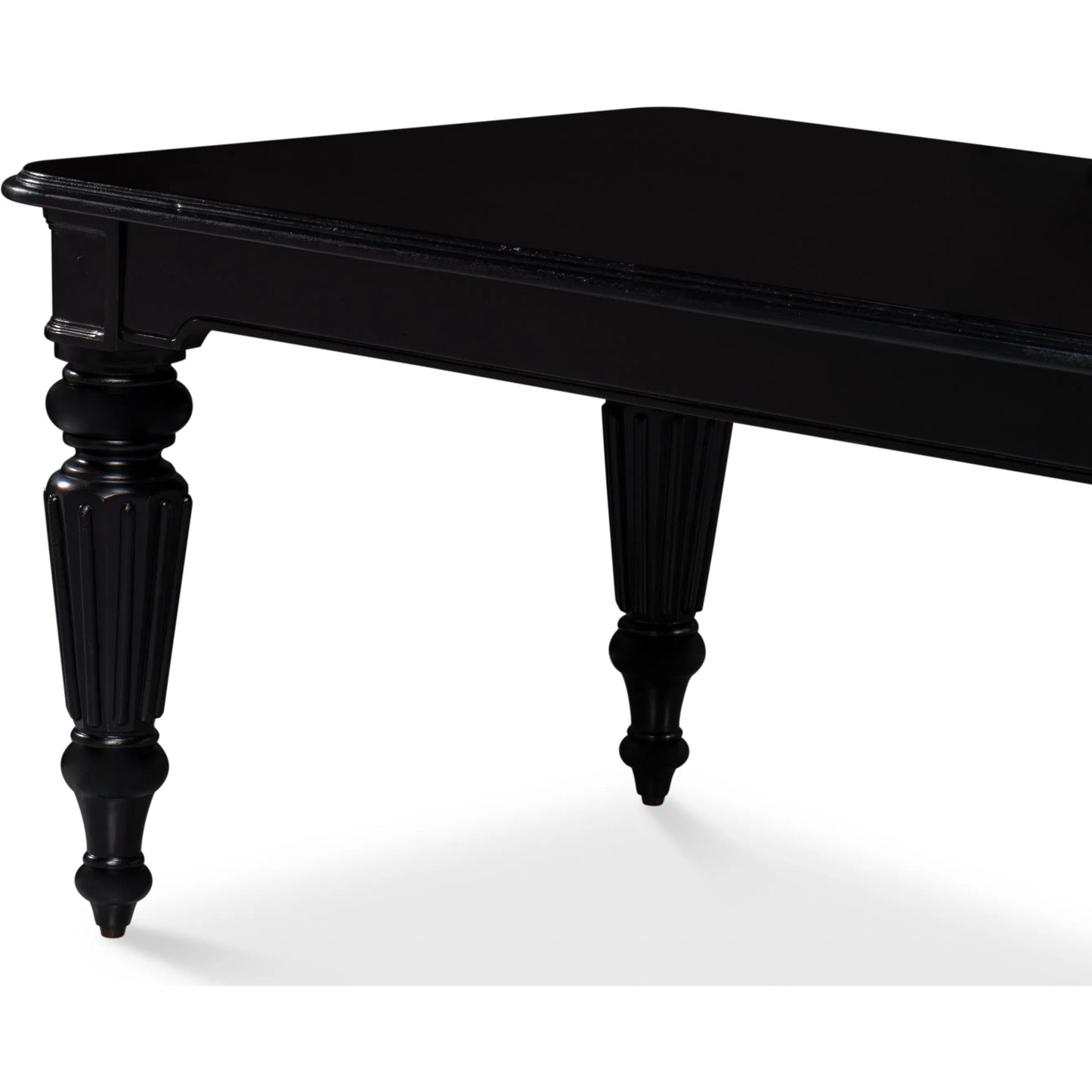 003 SI-2372570 | Additional Silo | Scarlett Dining Table by Sarreid Ltd. in black. Made from acacia wood in a unique style.