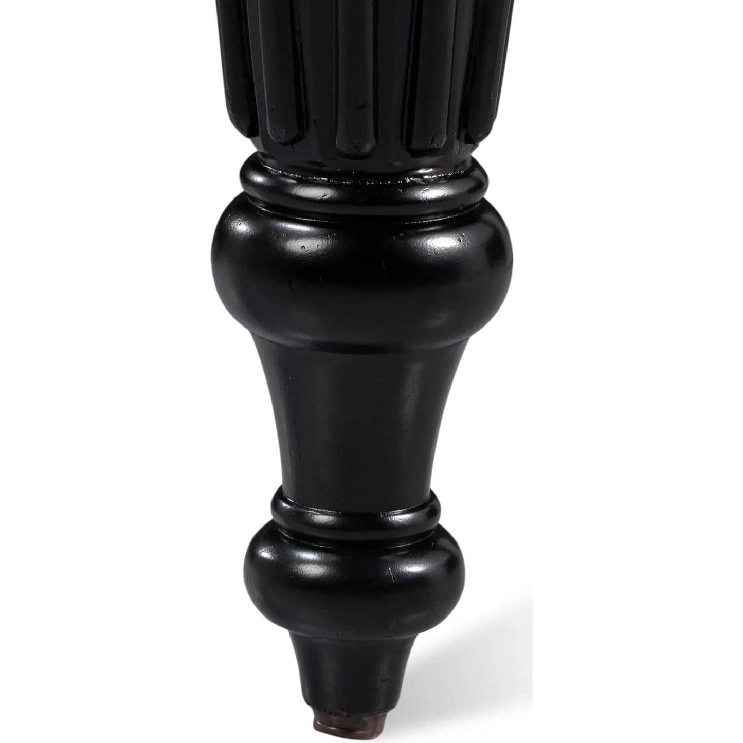 002 SI-2372570 | Additional Silo | Scarlett Dining Table by Sarreid Ltd. in black. Made from acacia wood in a unique style.