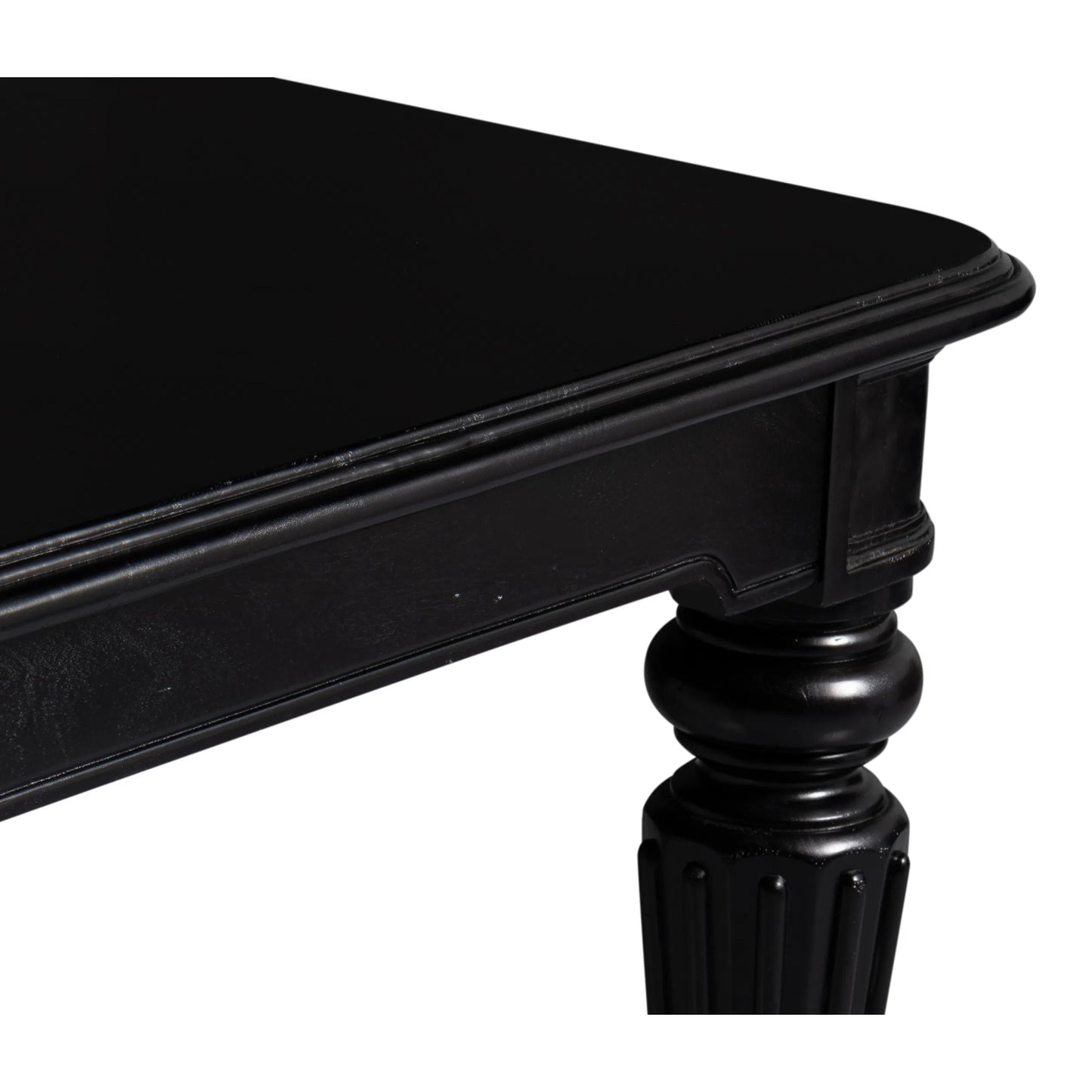 009 SI-2372570 | Additional Silo | Scarlett Dining Table by Sarreid Ltd. in black. Made from acacia wood in a unique style.