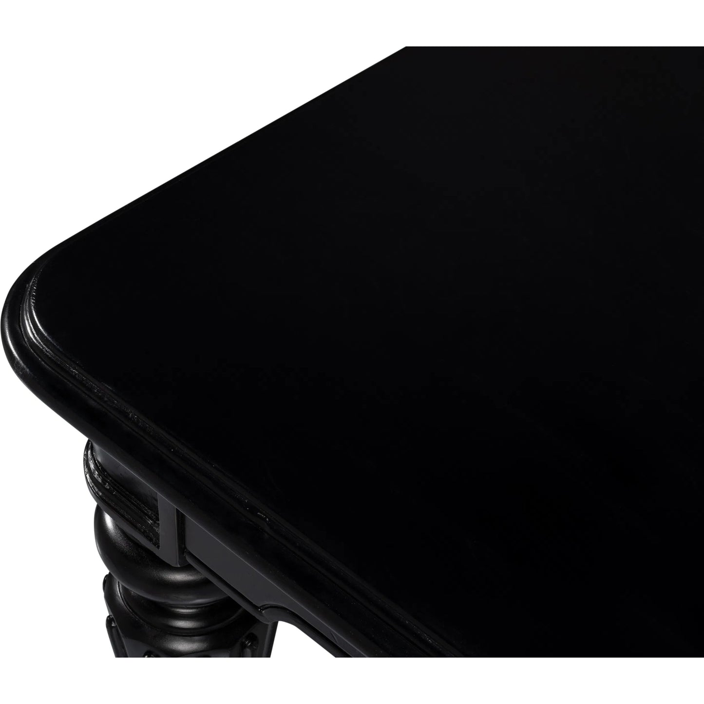 008 SI-2372570 | Additional Silo | Scarlett Dining Table by Sarreid Ltd. in black. Made from acacia wood in a unique style.
