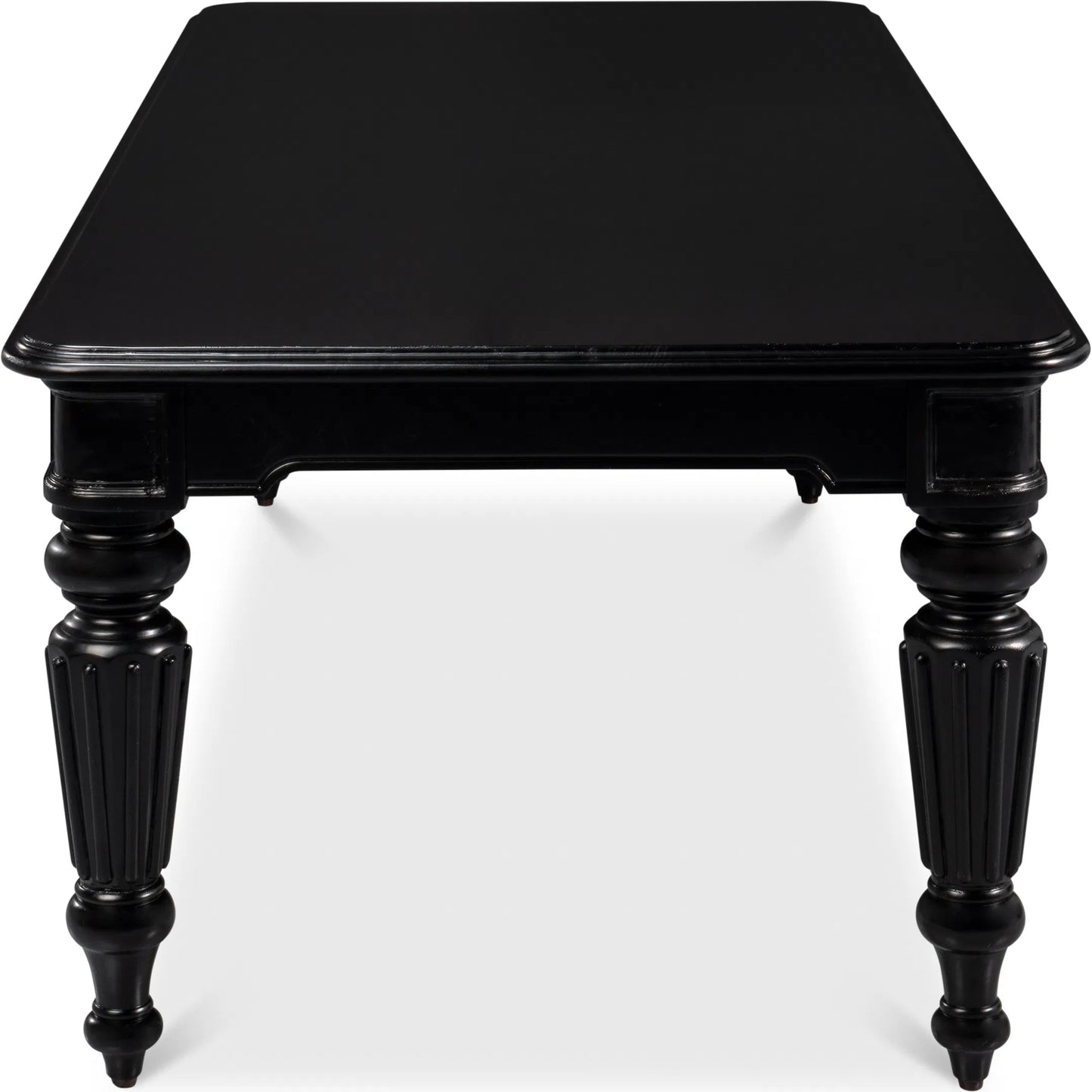 006 SI-2372570 | Additional Silo | Scarlett Dining Table by Sarreid Ltd. in black. Made from acacia wood in a unique style.