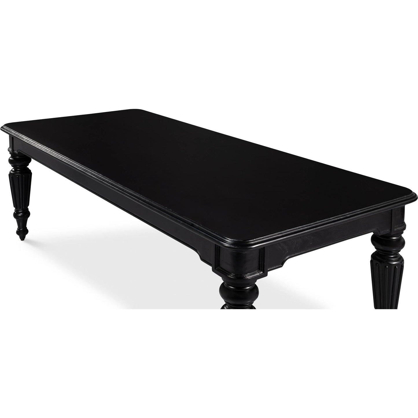 007 SI-2372570 | Additional Silo | Scarlett Dining Table by Sarreid Ltd. in black. Made from acacia wood in a unique style.