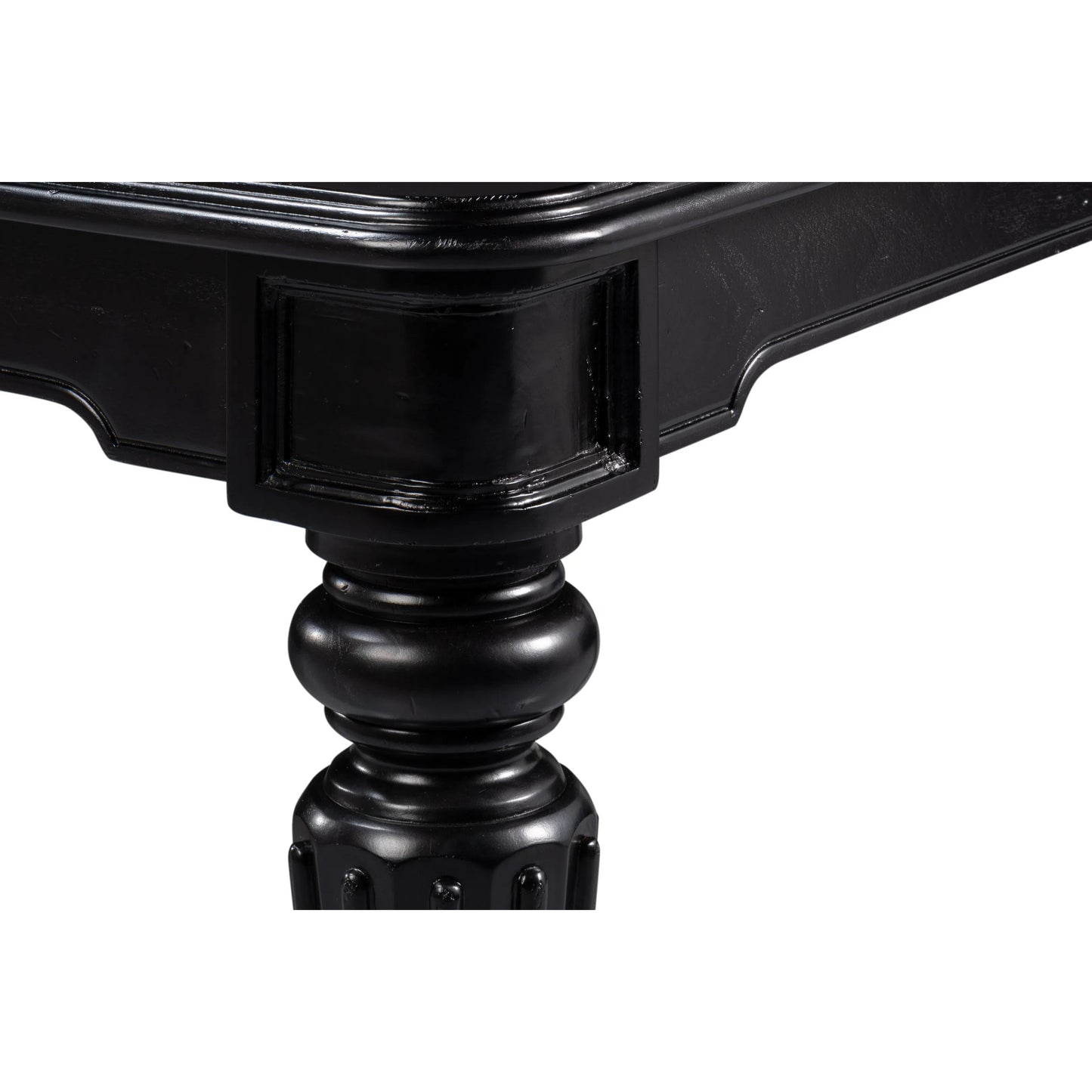 004 SI-2372570 | Additional Silo | Scarlett Dining Table by Sarreid Ltd. in black. Made from acacia wood in a unique style.