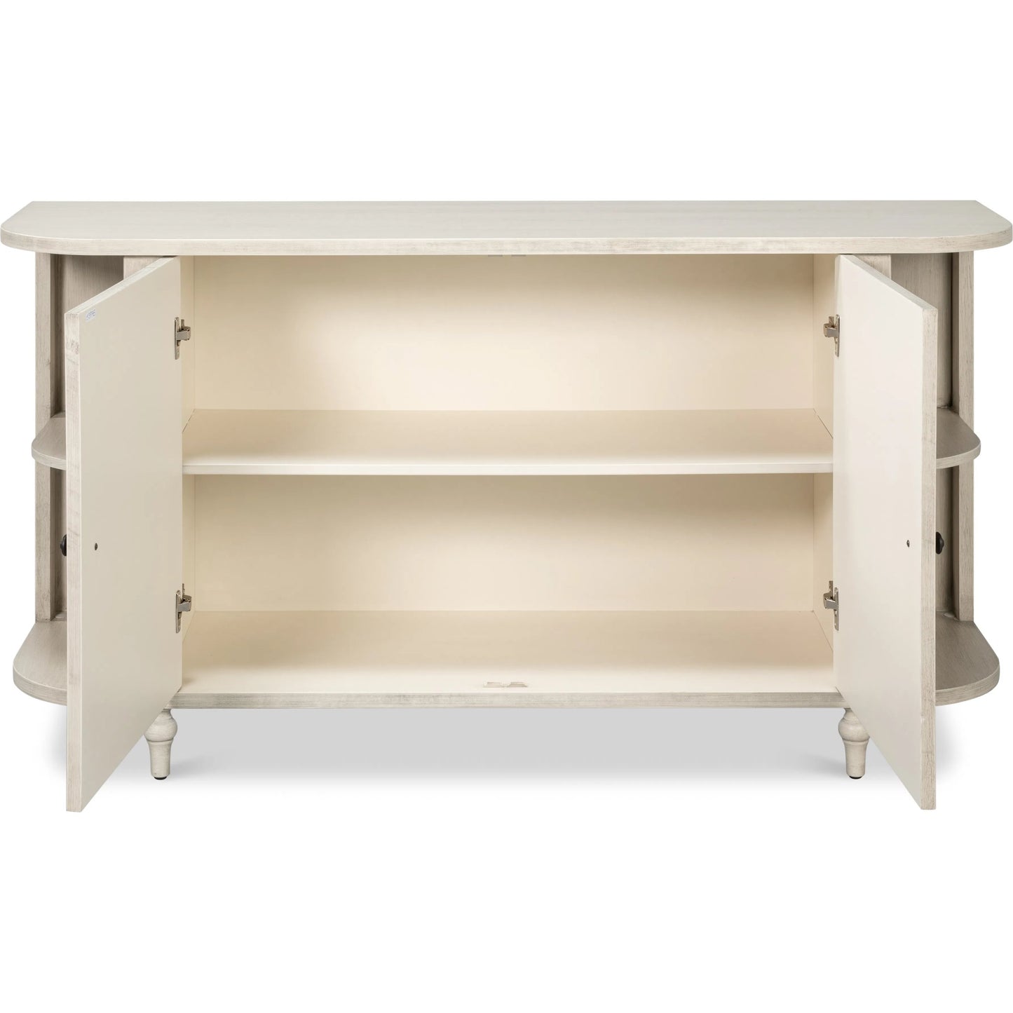009 SI-2238538 | Additional Silo | Charity Sideboard by Sarreid Ltd. in covet white. Made from tulip wood in a unique style.