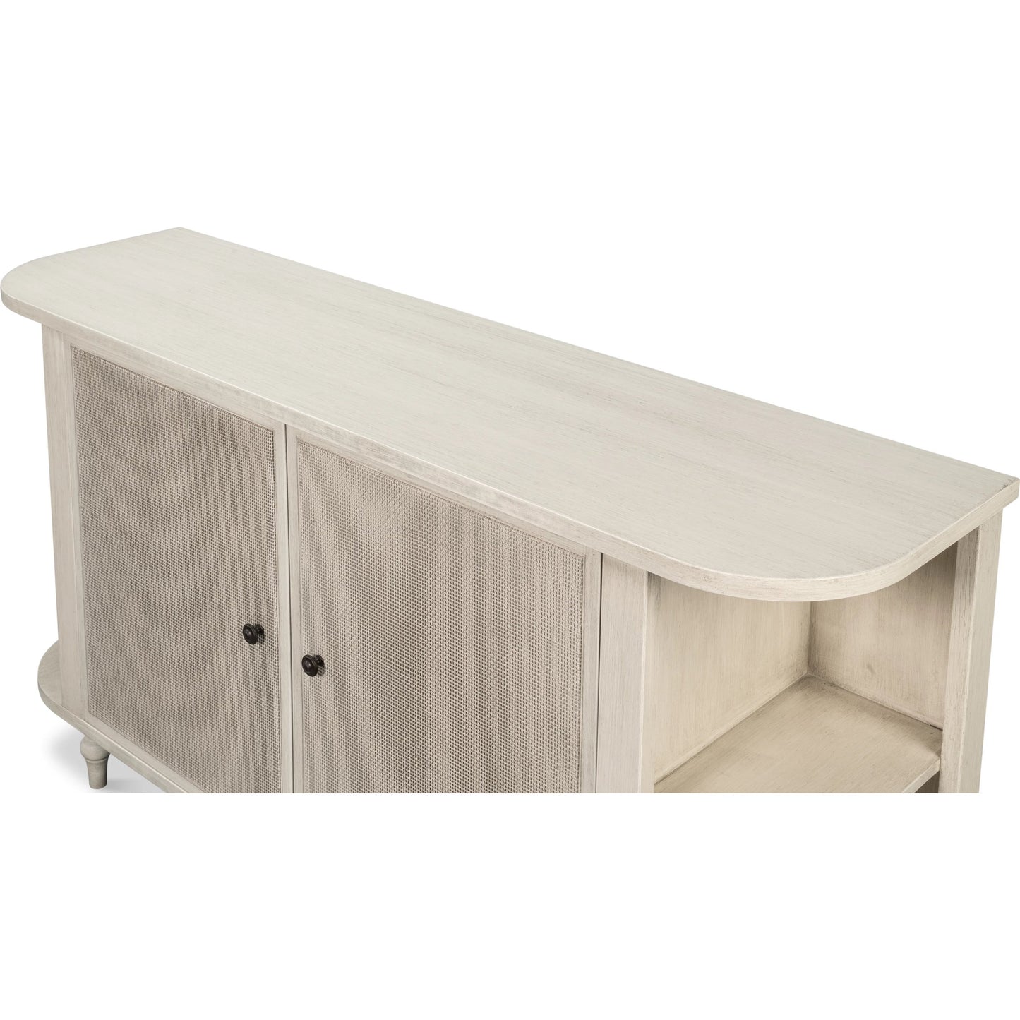 010 SI-2238538 | Additional Silo | Charity Sideboard by Sarreid Ltd. in covet white. Made from tulip wood in a unique style.