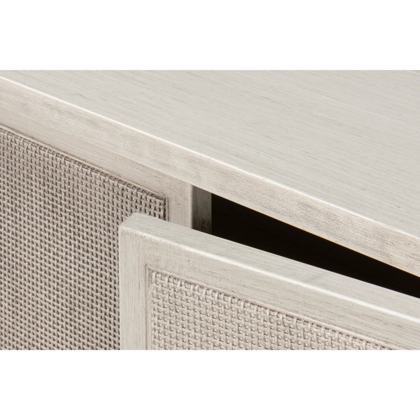 004 SI-2238538 | Additional Silo | Charity Sideboard by Sarreid Ltd. in covet white. Made from tulip wood in a unique style.
