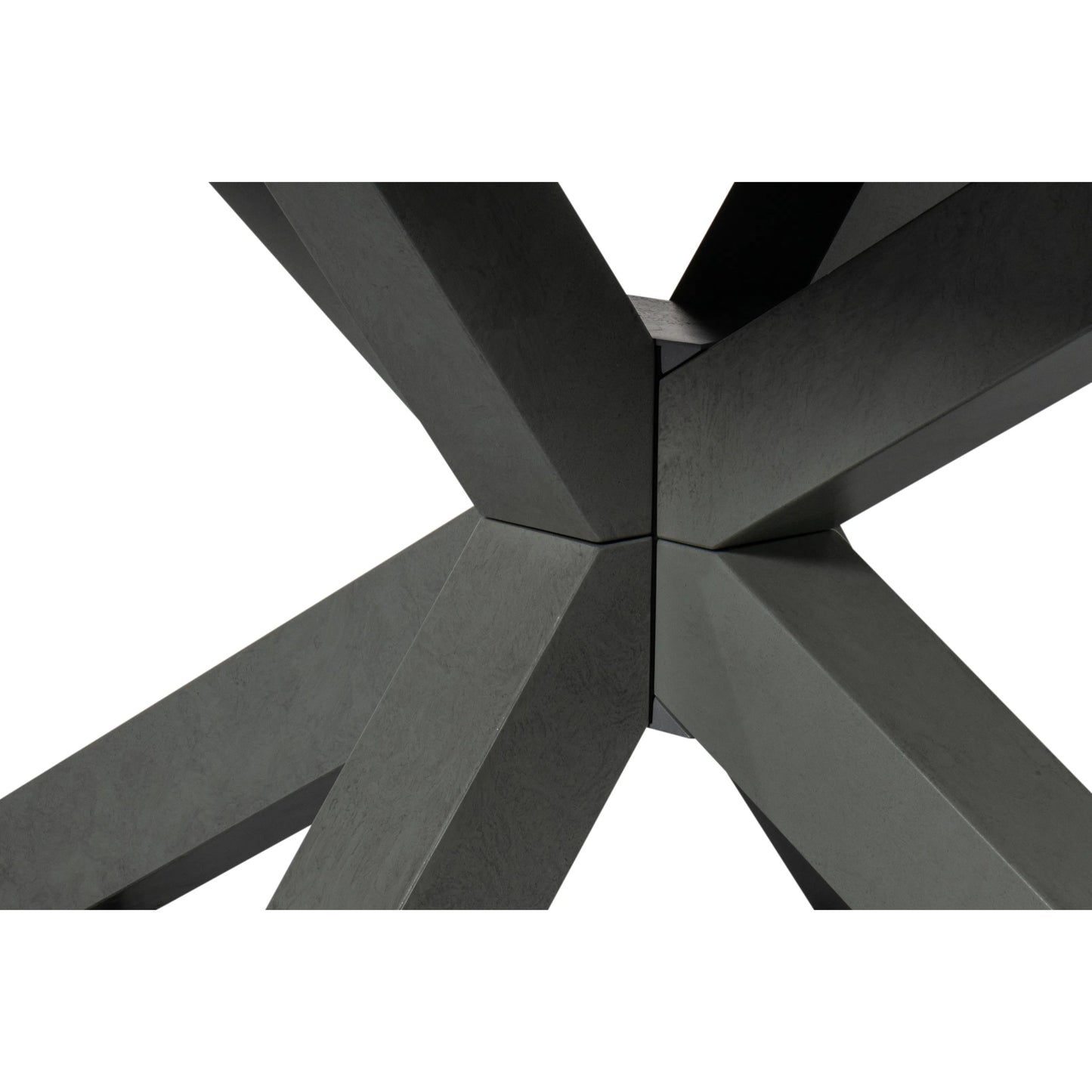 010 SI-2238544 | Additional Silo | Eich Dining Table by Sarreid Ltd. in stone grey. Made from tulip wood, tanganika walnut veneer in a unique style.