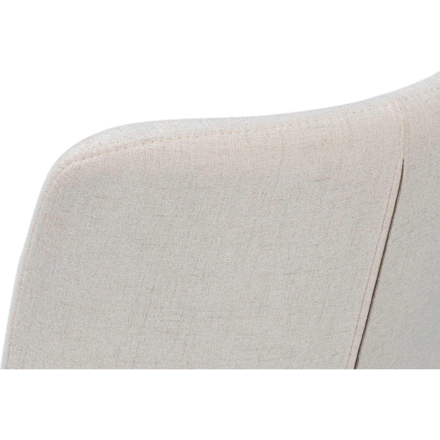 004 SI-2238545 | Additional Silo | Contour Side Chair by Sarreid Ltd. in ivory. Made from beechwood, plywood in a unique style.