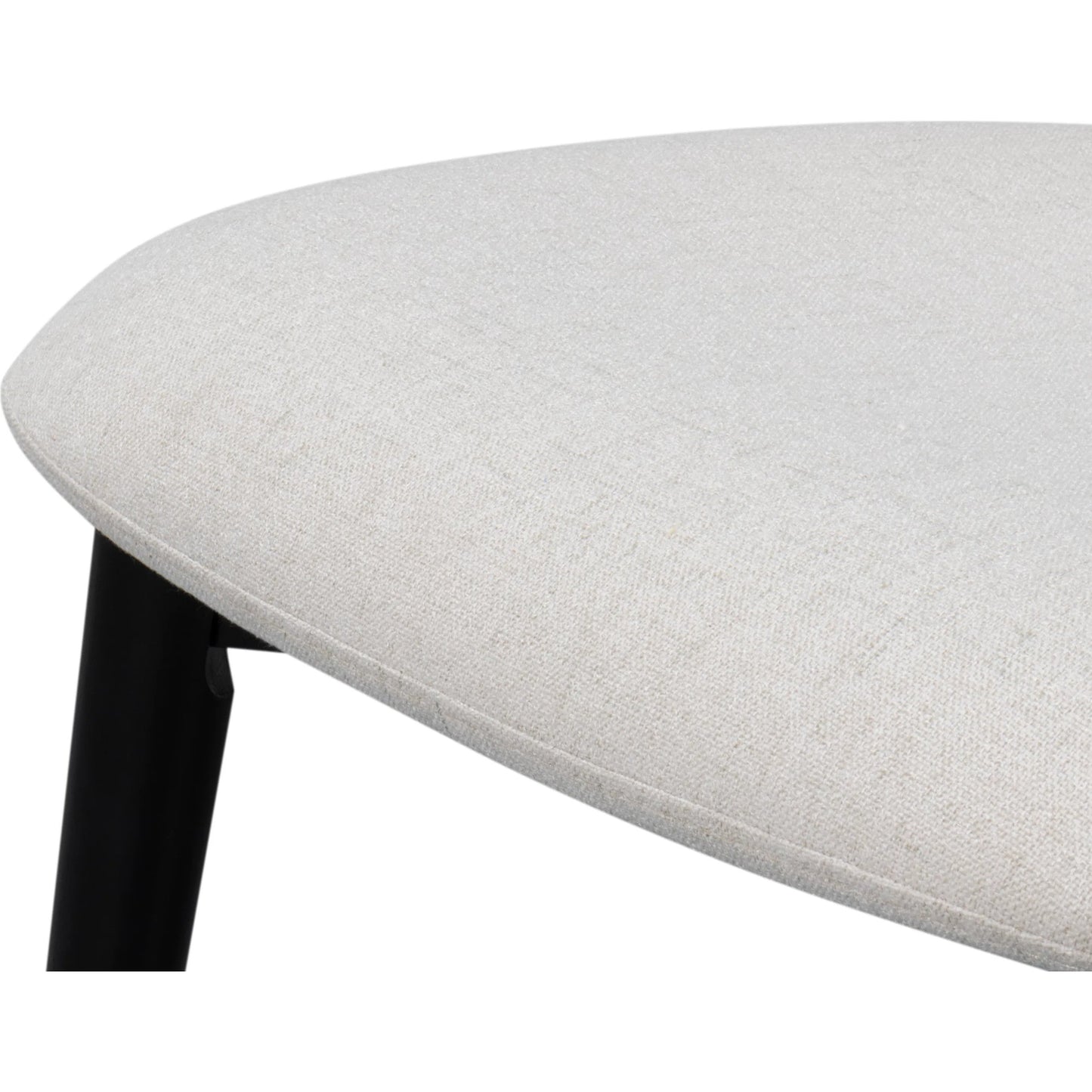 003 SI-2238545 | Additional Silo | Contour Side Chair by Sarreid Ltd. in ivory. Made from beechwood, plywood in a unique style.