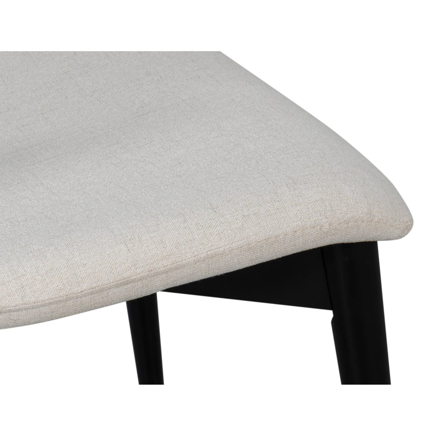 009 SI-2238545 | Additional Silo | Contour Side Chair by Sarreid Ltd. in ivory. Made from beechwood, plywood in a unique style.