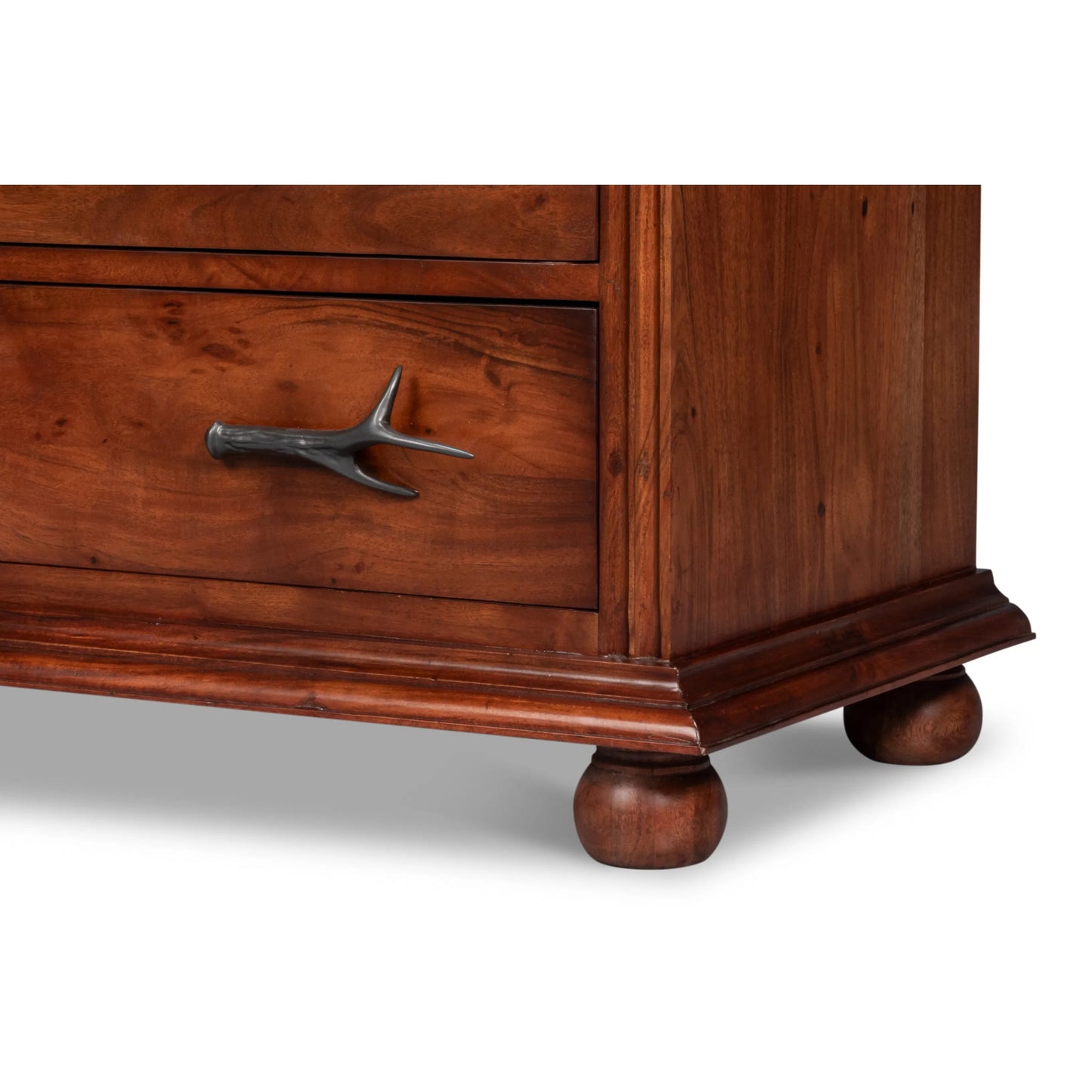006 SI-2447893 | Additional Silo | Redford Chest of Drawer by Sarreid Ltd. in brown. Made from acacia wood in a unique style.
