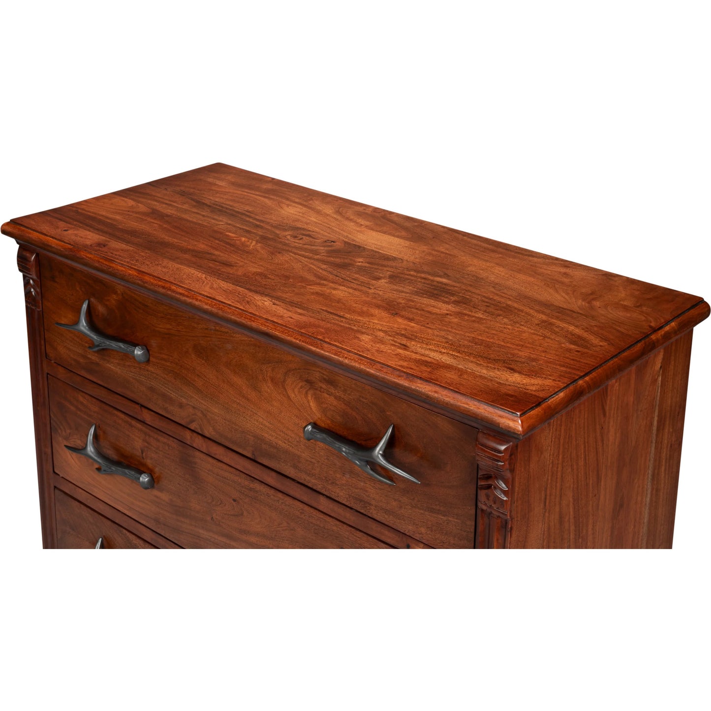 010 SI-2447893 | Additional Silo | Redford Chest of Drawer by Sarreid Ltd. in brown. Made from acacia wood in a unique style.