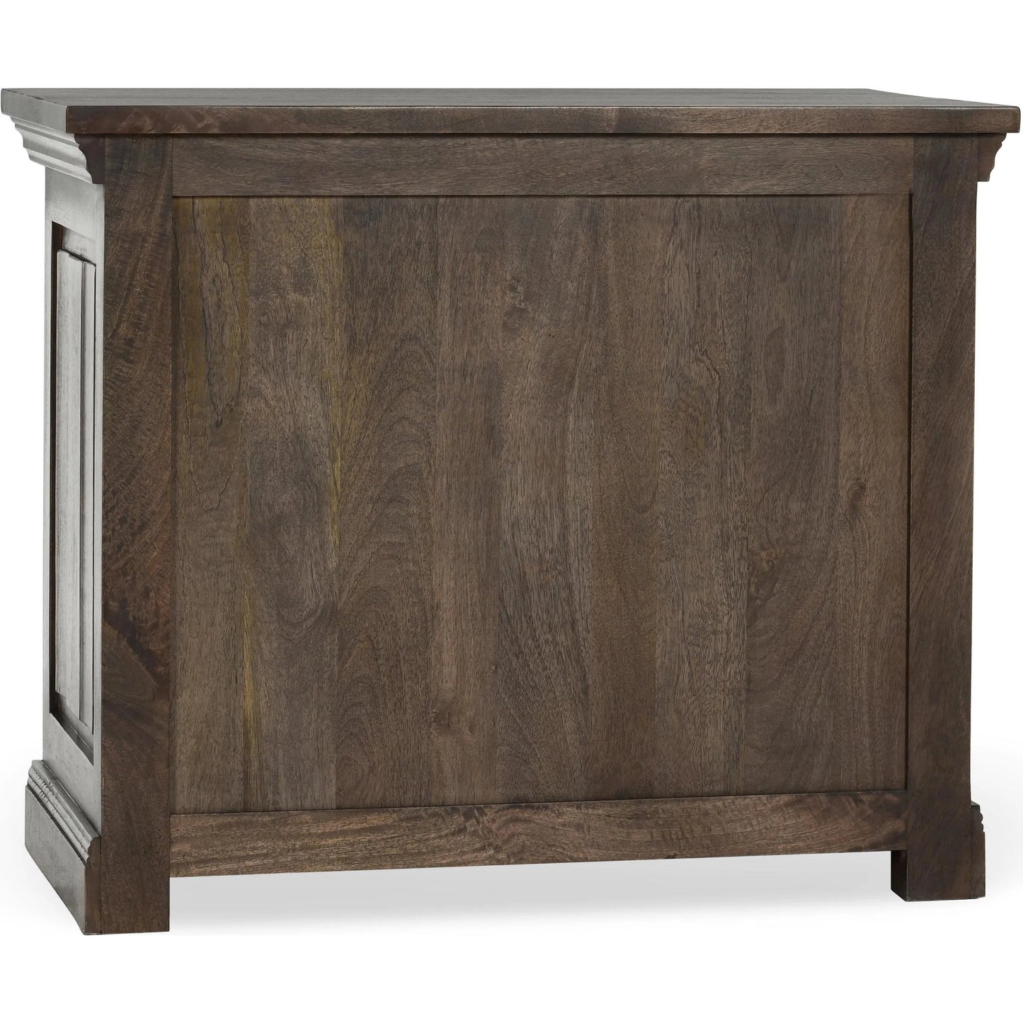 002 SI-2238942 | Additional Silo | Adelaide Three-Drawer Mango Wood Nightstand by Classic Home in cocoa brown. Made from mango wood in a traditional style.
