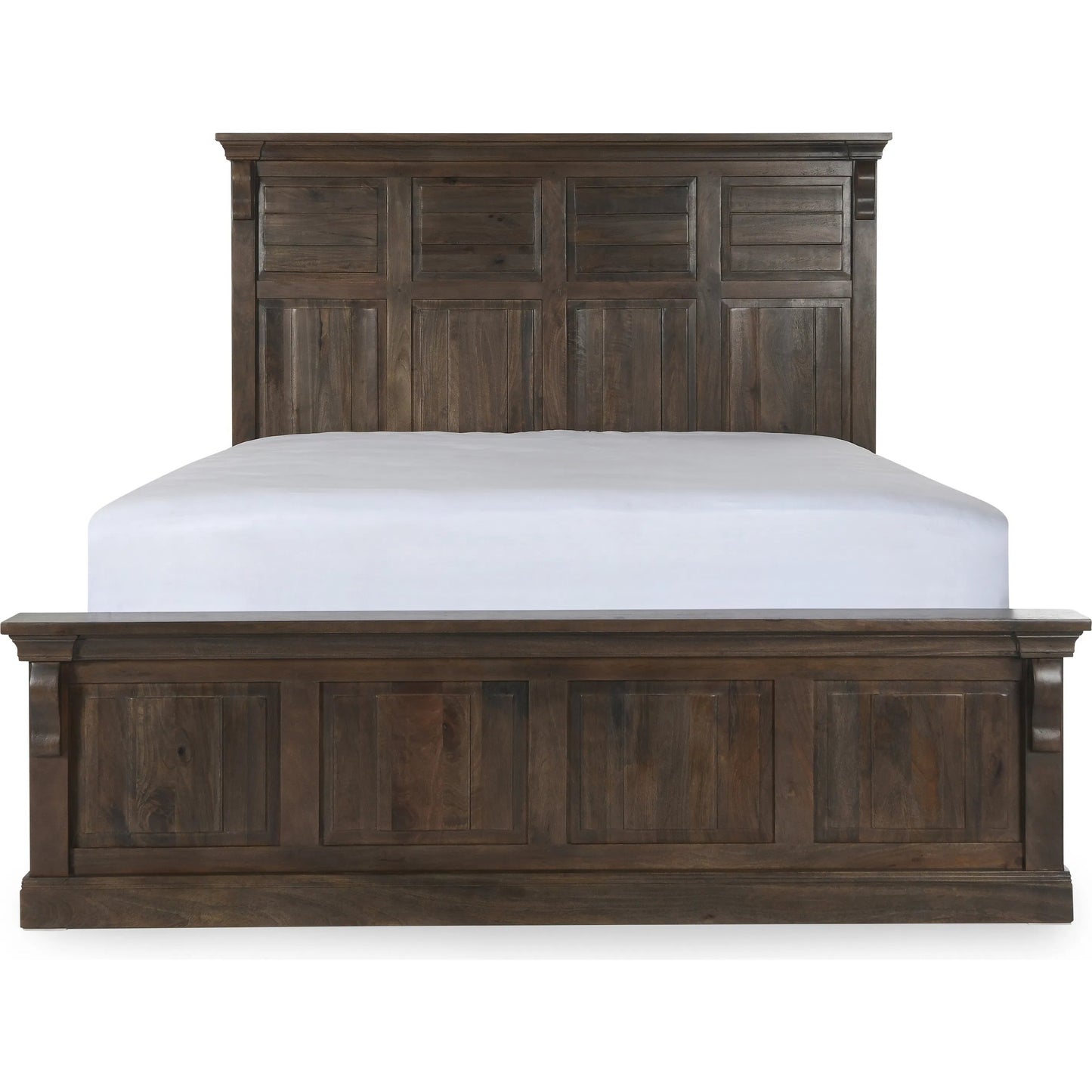 005 SI-2249261 | Additional Silo | Adelaide Mango Wood Bed by Classic Home in brown. Made from mango wood in a traditional style.