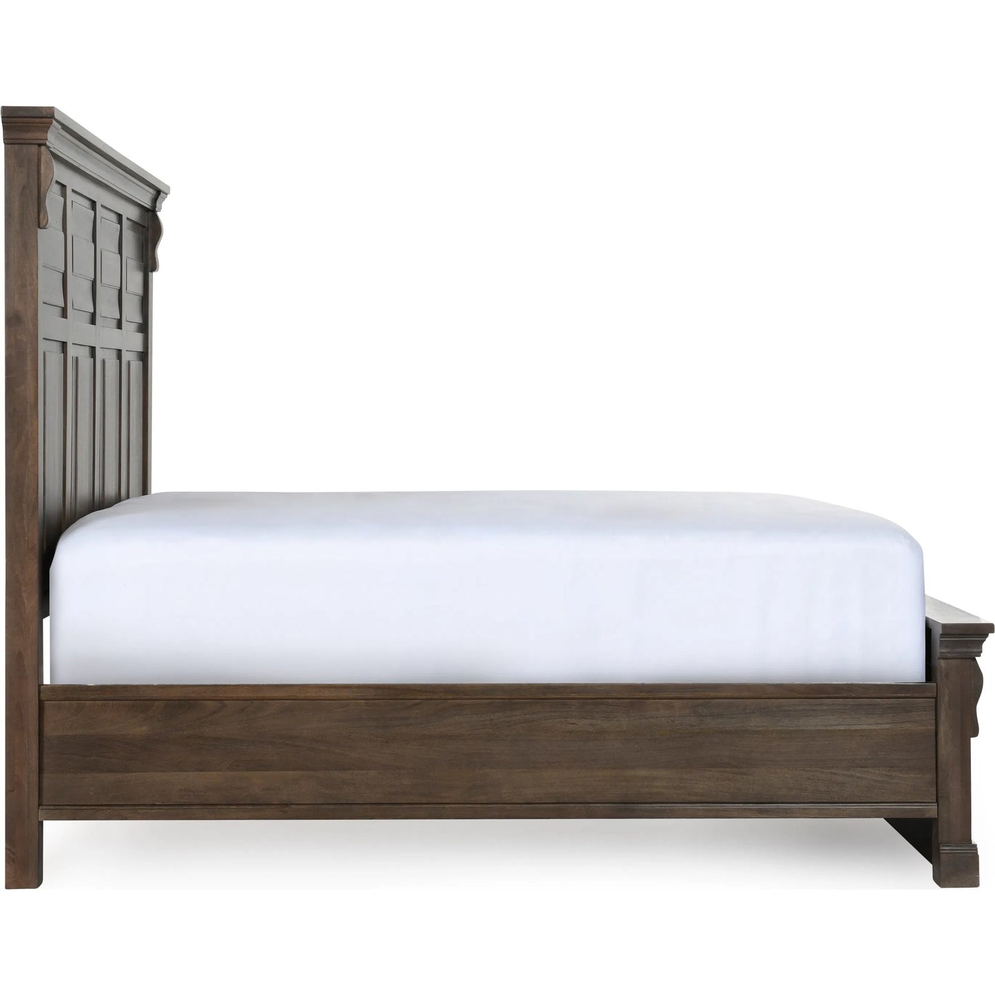 006 SI-2249261 | Additional Silo | Adelaide Mango Wood Bed by Classic Home in brown. Made from mango wood in a traditional style.