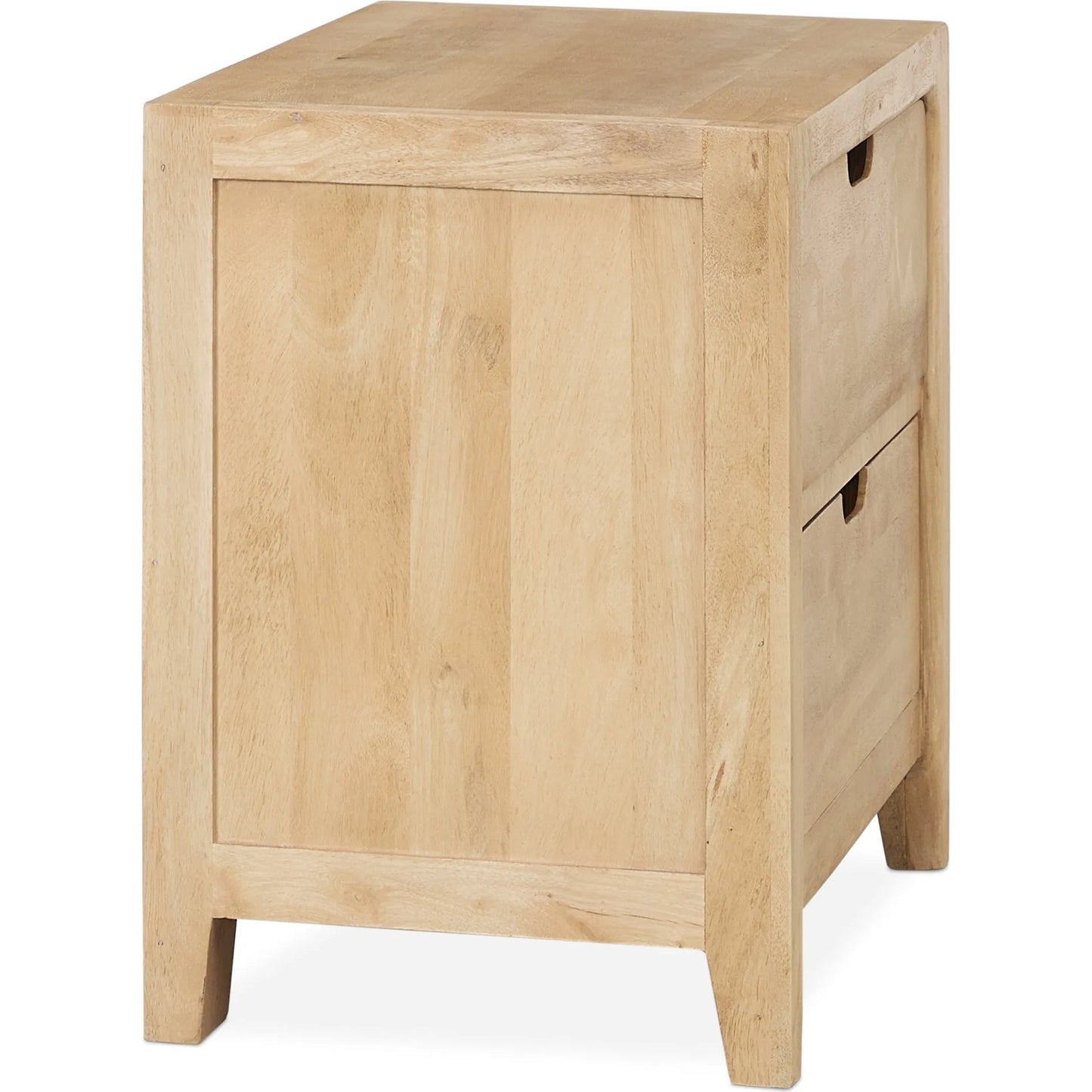 004 SI-2353754 | Additional Silo | Laguna 2-Drawer Mango Wood Nightstand by Classic Home in natural. Made from mango wood in a unique style.