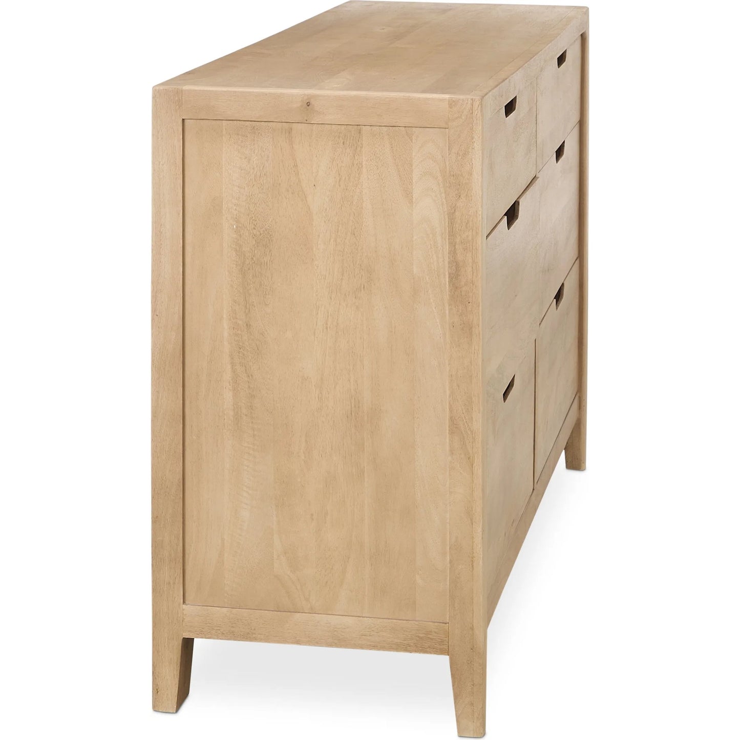 002 SI-2353755 | Additional Silo | Laguna 6-Drawer Mango Wood Dresser by Classic Home in natural. Made from mango wood in a unique style.