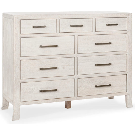 Westmont 9-Drawer Mango Wood Dresser by Classic Home. Made from mango wood in a transitional style.
