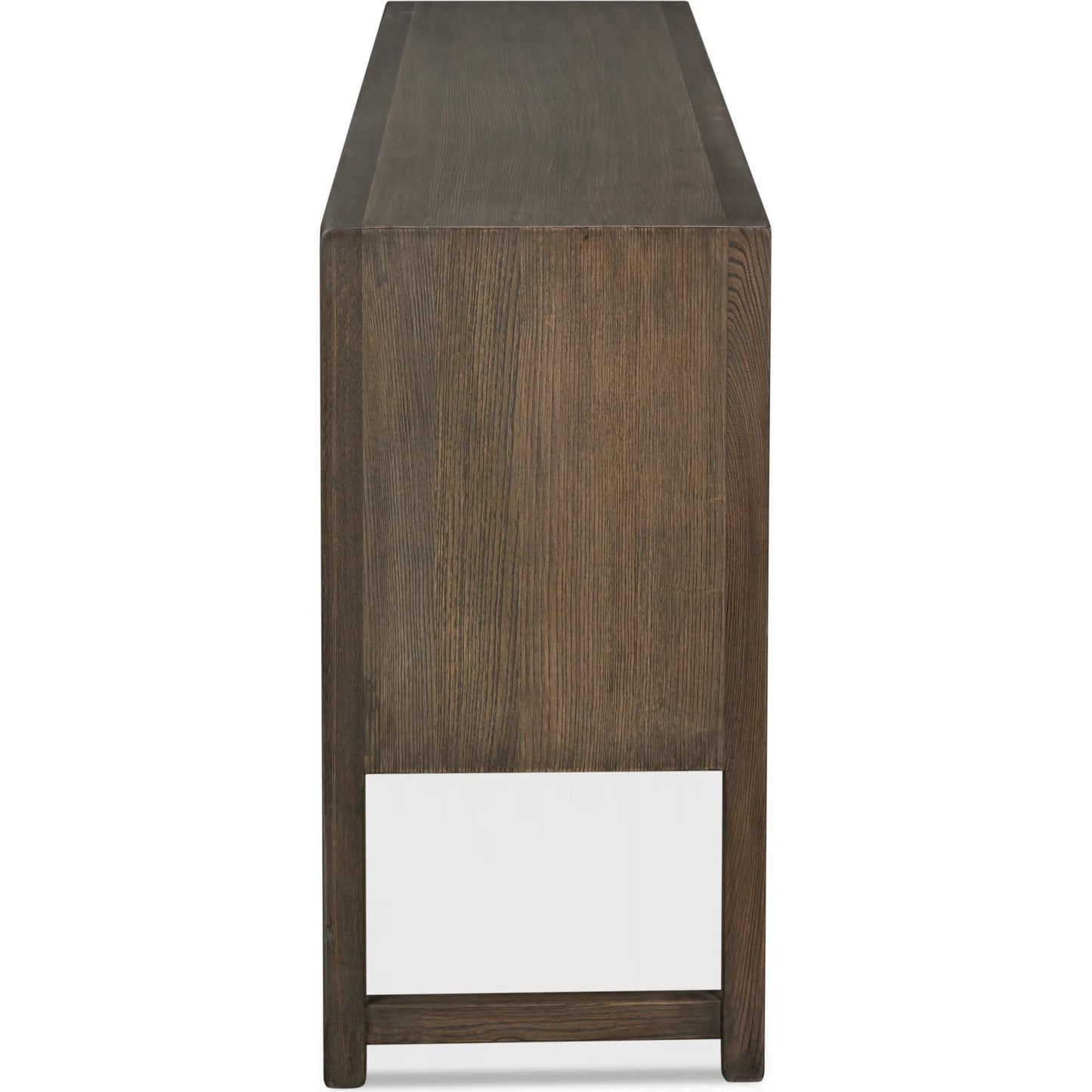 005 SI-2238610 | Additional Silo | Dice 4 Door Sideboard by Sarreid Ltd. in brown. Made from reclaimed beech wood in a unique style.