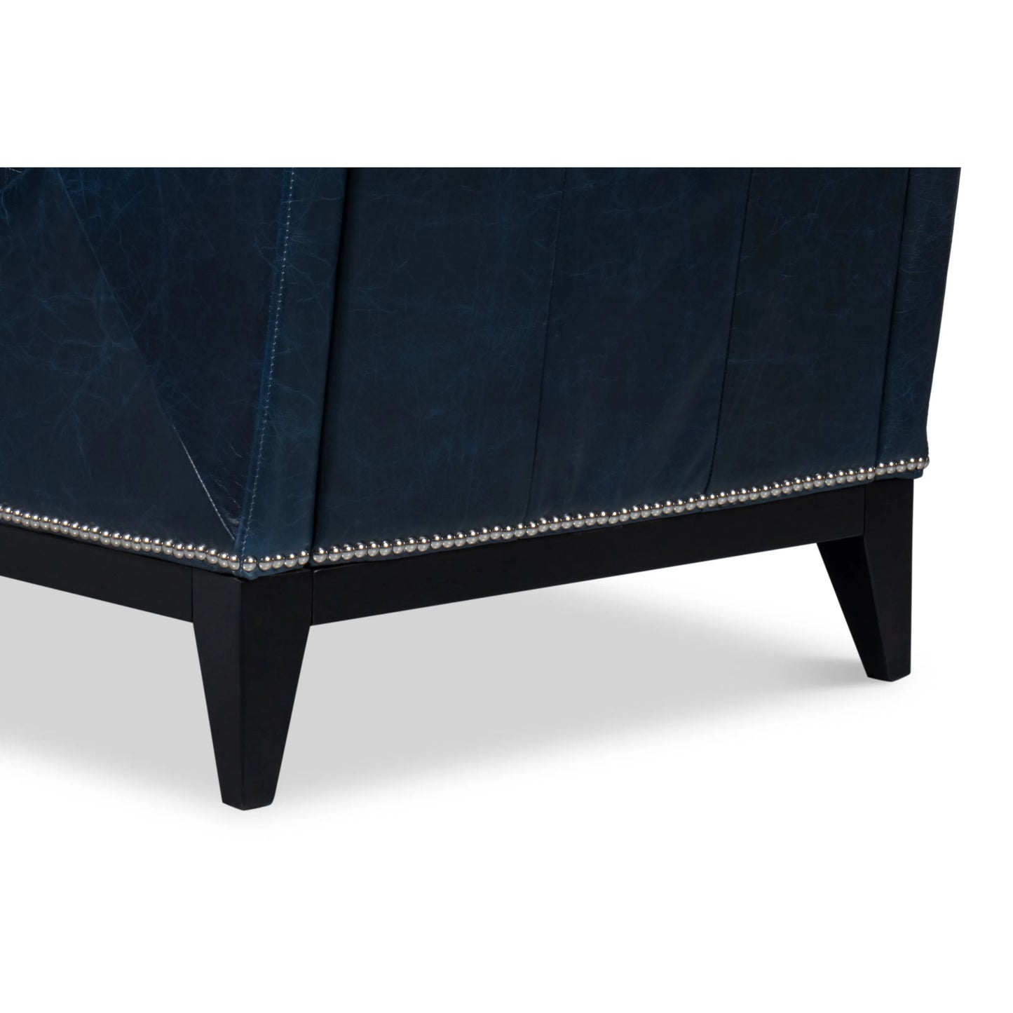 017 SI-2238655 | Additional Silo | Brandy Accent Chair by Sarreid Ltd.. Made from leather, wood in a unique style.