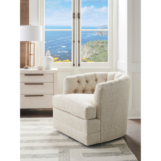 Cliffhaven Swivel Chair by Lexington. Made from unique in a eclectic & global style.