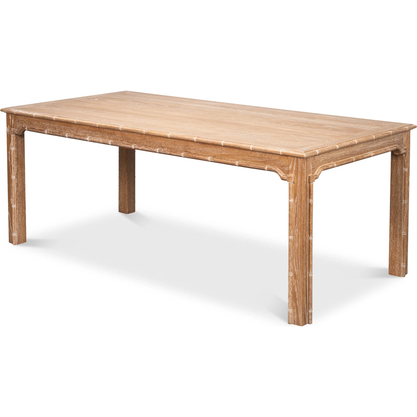 010 SI-2262525 | Additional Silo | Brighton Dining Table by Sarreid Ltd. in brown and oak wood. Made from unique in a unique style.