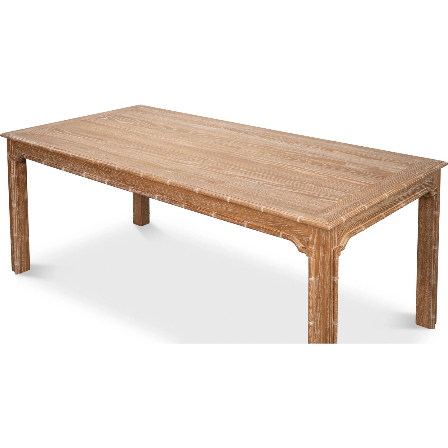 011 SI-2262525 | Additional Silo | Brighton Dining Table by Sarreid Ltd. in brown and oak wood. Made from unique in a unique style.