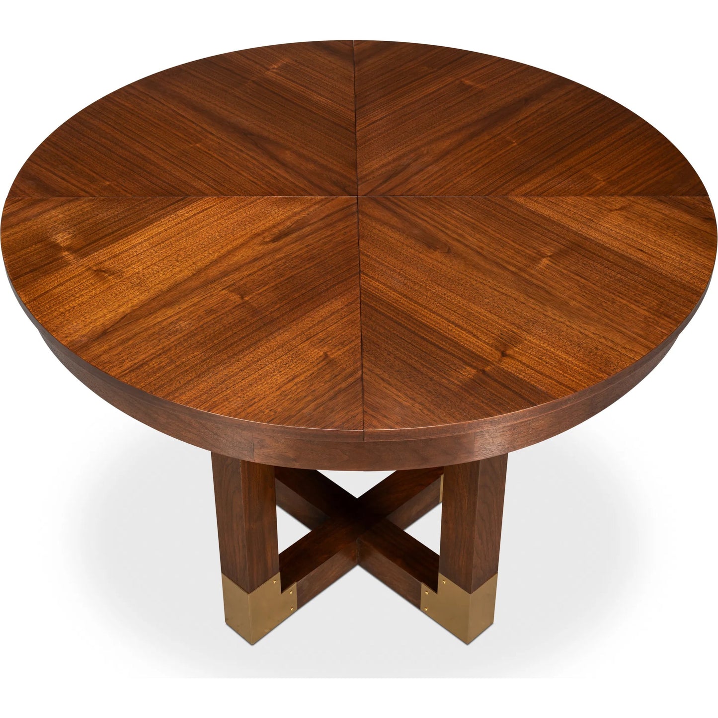002 SI-2378481 | Additional Silo | Brooklyn Jupe Table by Sarreid Ltd. in walnut. Made from black walnut in a unique style.